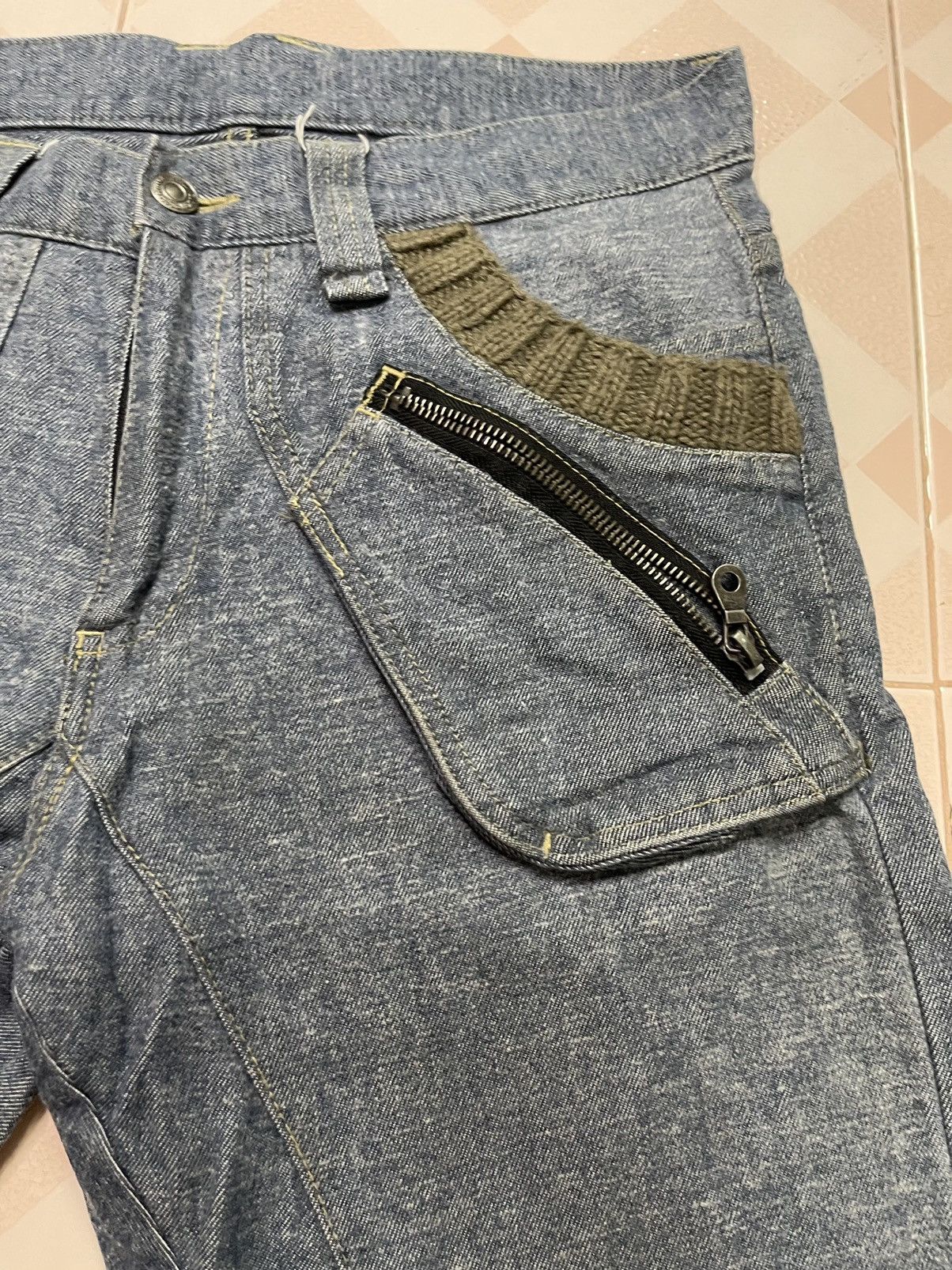 Japanese Brand × PPFM × Vintage Vintage PPFM CURVE J LEG Pants Size US 32 / EU 48 - 7 Thumbnail
