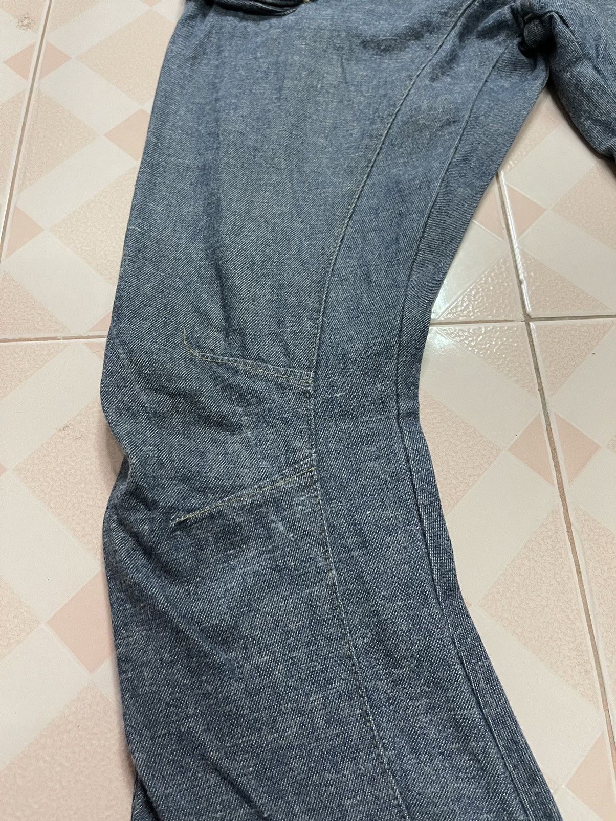 Japanese Brand × PPFM × Vintage Vintage PPFM CURVE J LEG Pants Size US 32 / EU 48 - 4 Thumbnail
