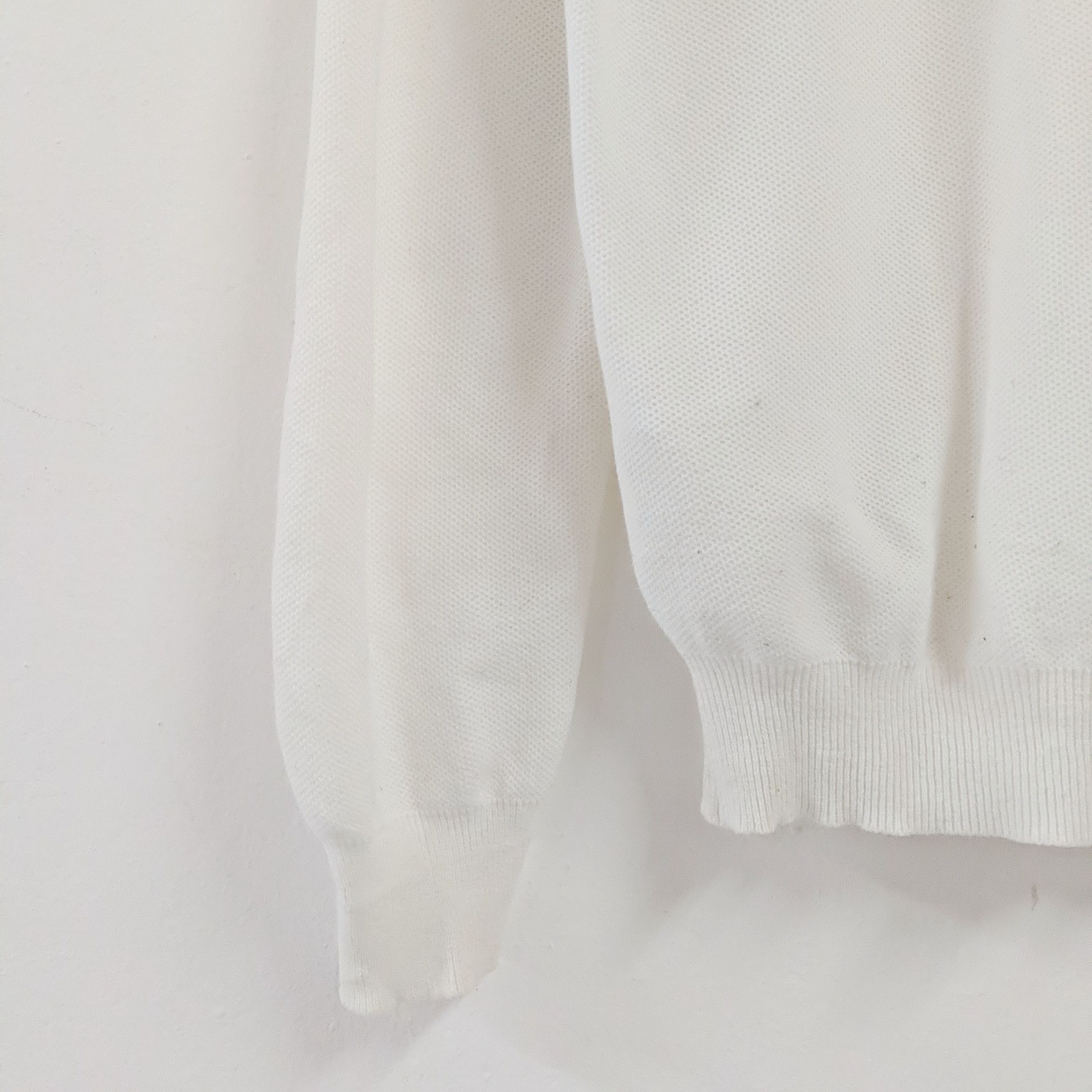Japanese Brand Vintage Callaway Logo White Knitwear Sweater Jumper Size US M / EU 48-50 / 2 - 2 Thumbnail