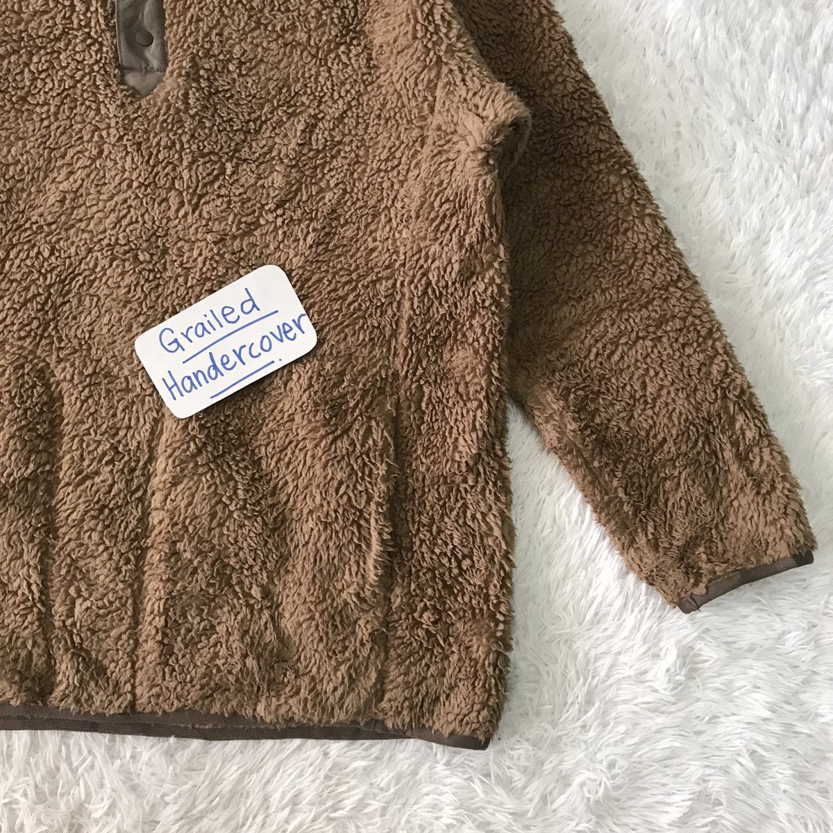 Uniqlo × White Mountaineering Uniqlo x White Mountaineering Oversized Fleece Pullover Size US XL / EU 56 / 4 - 4 Thumbnail