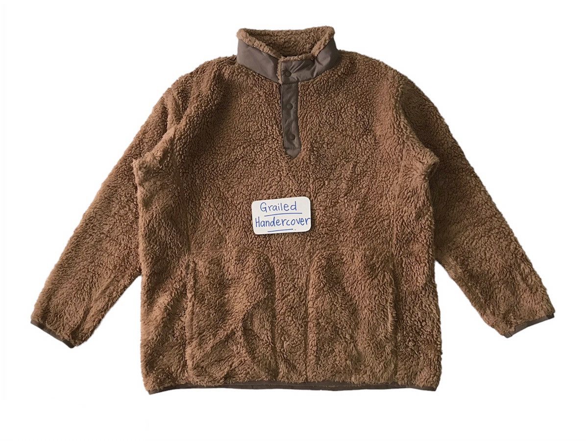 Uniqlo × White Mountaineering Uniqlo x White Mountaineering Oversized Fleece Pullover Size US XL / EU 56 / 4 - 1 Thumbnail