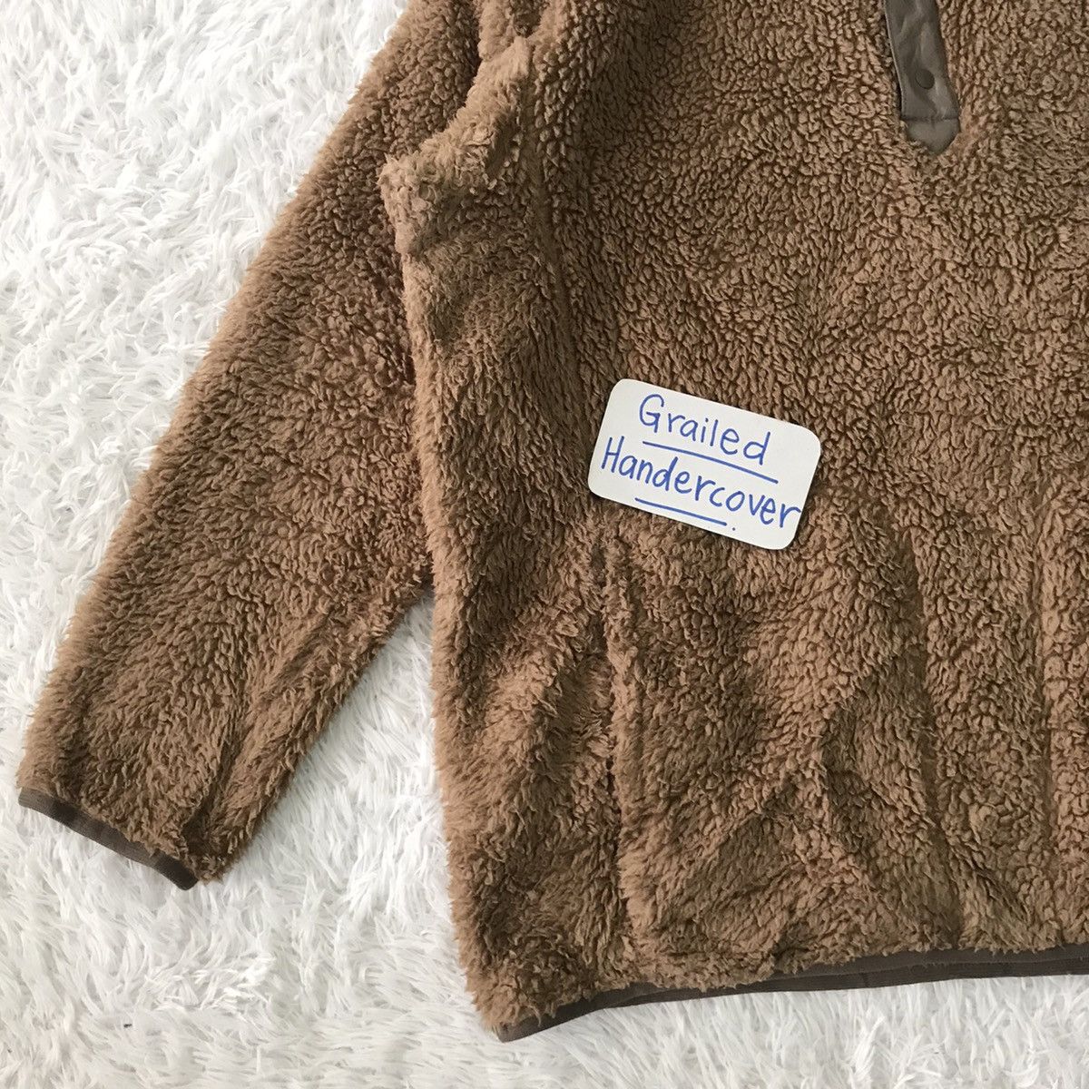 Uniqlo × White Mountaineering Uniqlo x White Mountaineering Oversized Fleece Pullover Size US XL / EU 56 / 4 - 3 Thumbnail