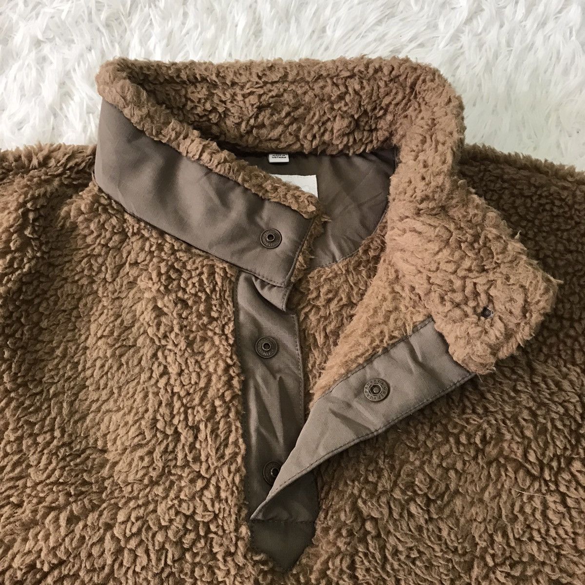 Uniqlo × White Mountaineering Uniqlo x White Mountaineering Oversized Fleece Pullover Size US XL / EU 56 / 4 - 11 Thumbnail