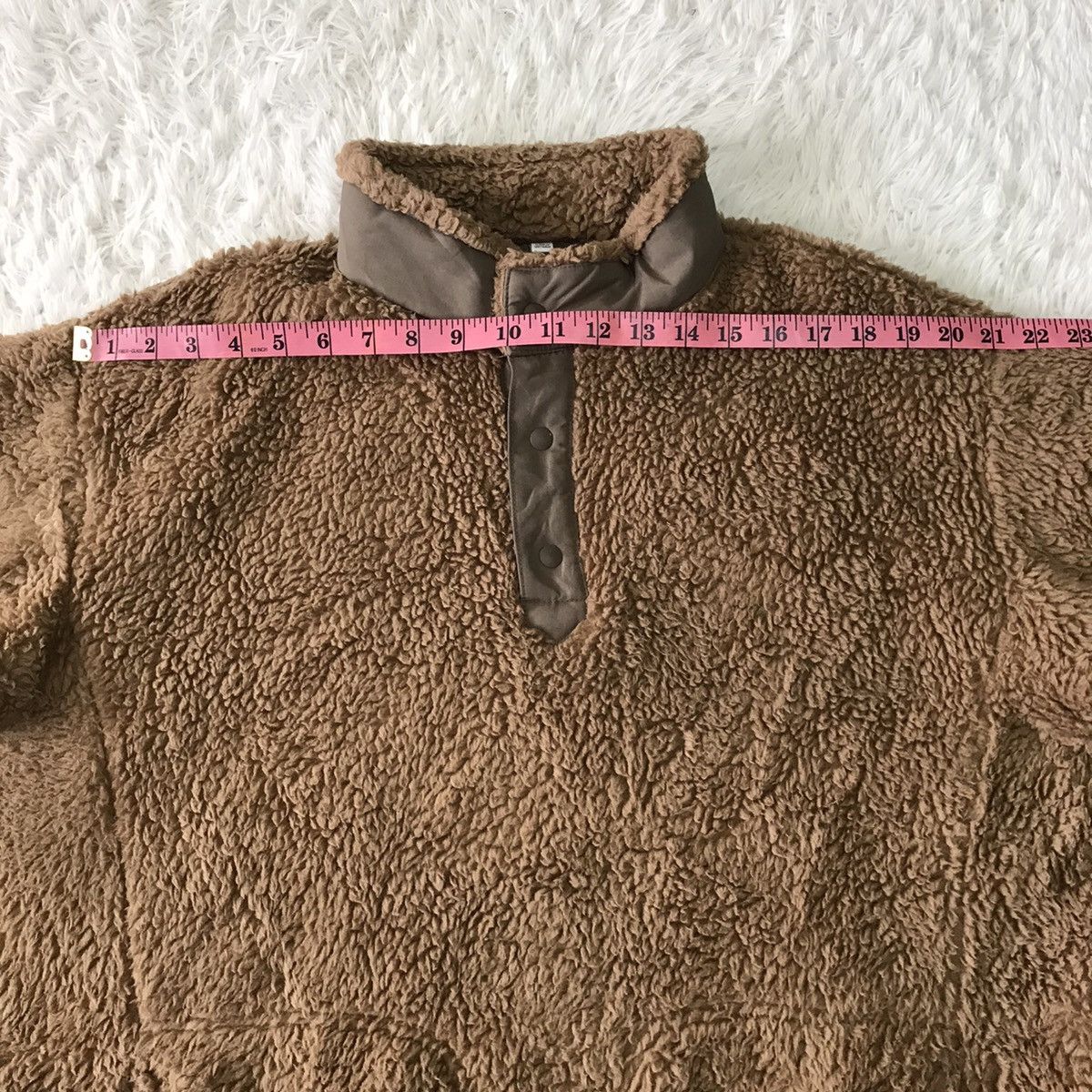 Uniqlo × White Mountaineering Uniqlo x White Mountaineering Oversized Fleece Pullover Size US XL / EU 56 / 4 - 16 Thumbnail