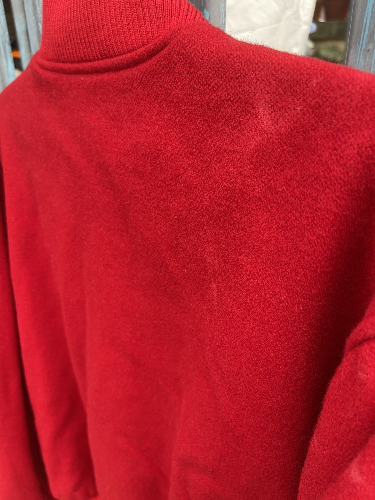Japanese Brand × Levi's Vintage Clothing Vintage RED SHAGGY VARSITY JACKET Size US L / EU 52-54 / 3 - 12 Thumbnail