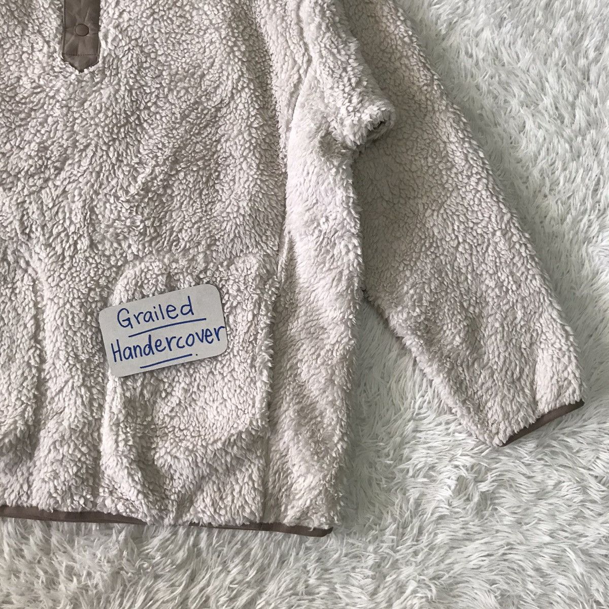 Uniqlo × White Mountaineering White Mountaineering x Uniqlo Fleece Oversized Pullover Size US XL / EU 56 / 4 - 3 Thumbnail