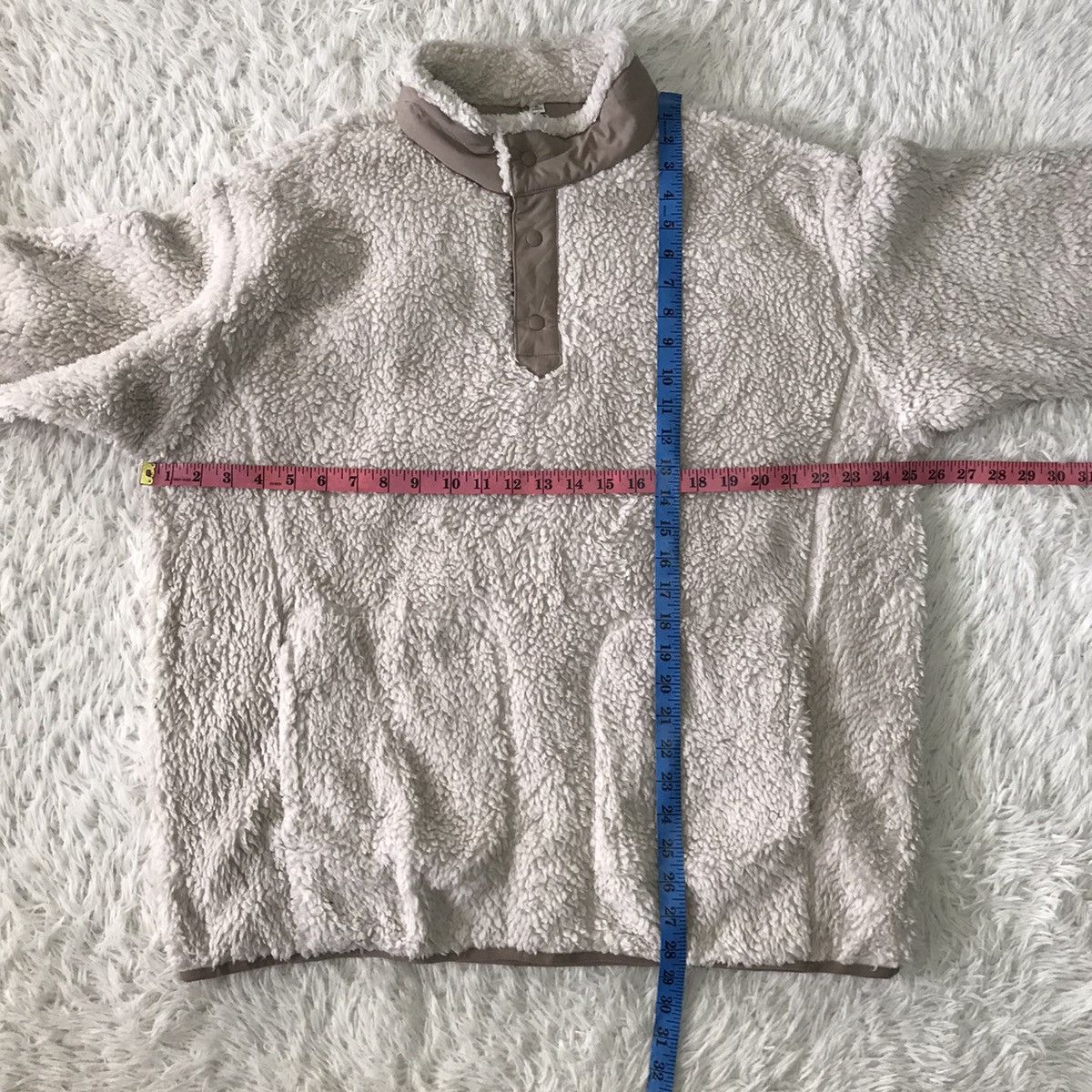 Uniqlo × White Mountaineering White Mountaineering x Uniqlo Fleece Oversized Pullover Size US XL / EU 56 / 4 - 14 Thumbnail