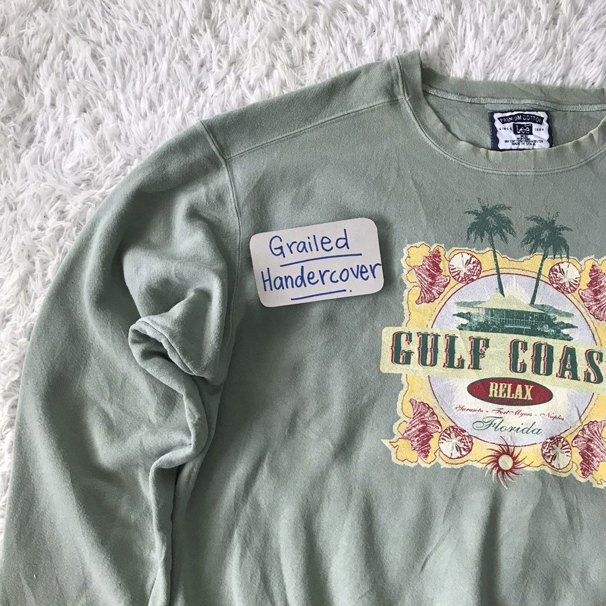 Lee Nice Print Gulf Coast Florida By Lee Sweatshirt Size US XL / EU 56 / 4 - 6 Thumbnail