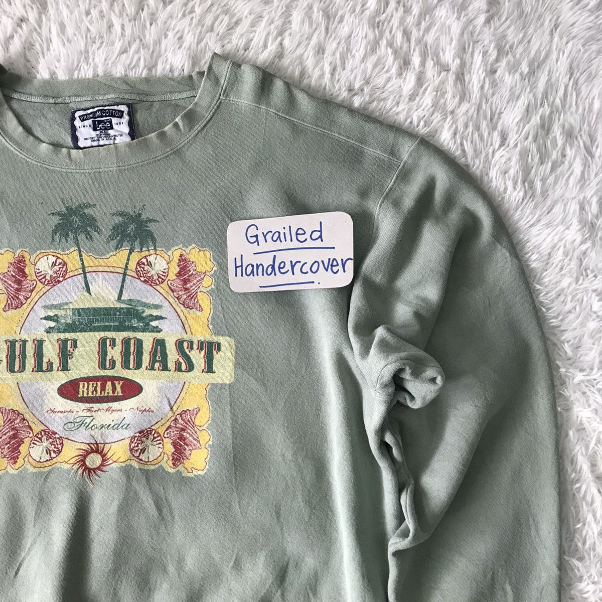 Lee Nice Print Gulf Coast Florida By Lee Sweatshirt Size US XL / EU 56 / 4 - 5 Thumbnail