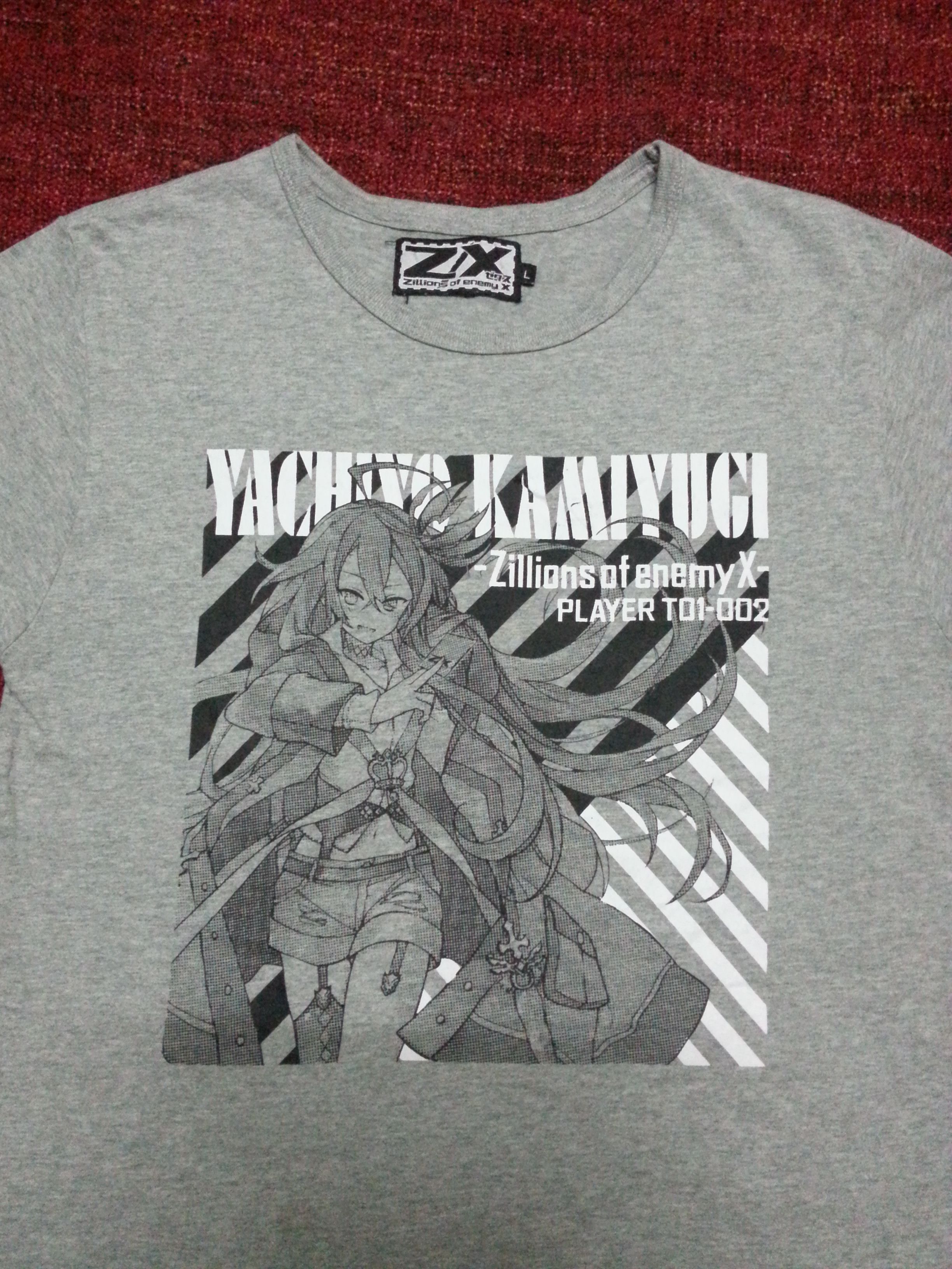 Anime Rare Zillions of enemy X card games t shirt Size US M / EU 48-50 / 2 - 1 Thumbnail