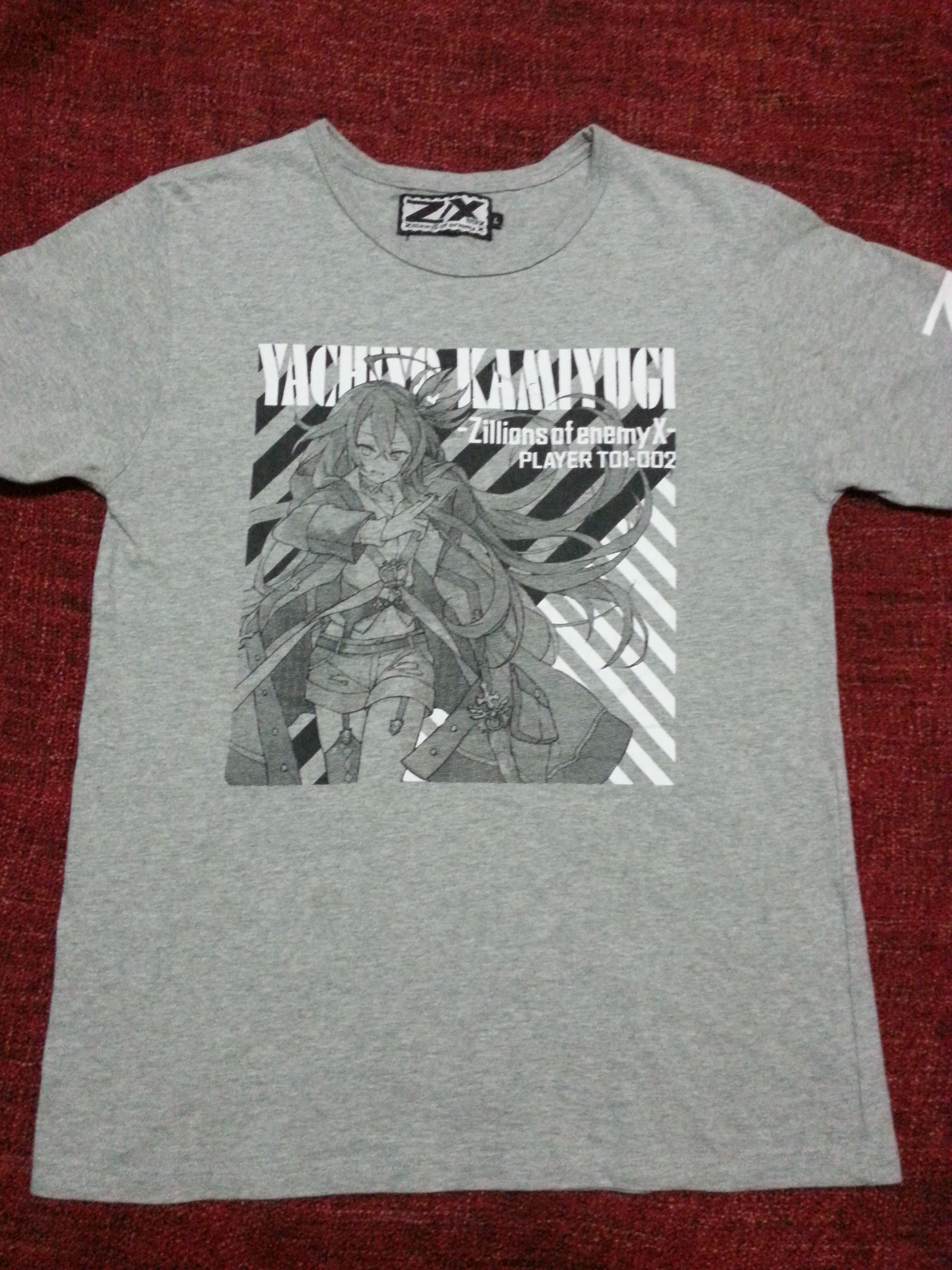 Anime Rare Zillions of enemy X card games t shirt Size US M / EU 48-50 / 2 - 2 Thumbnail