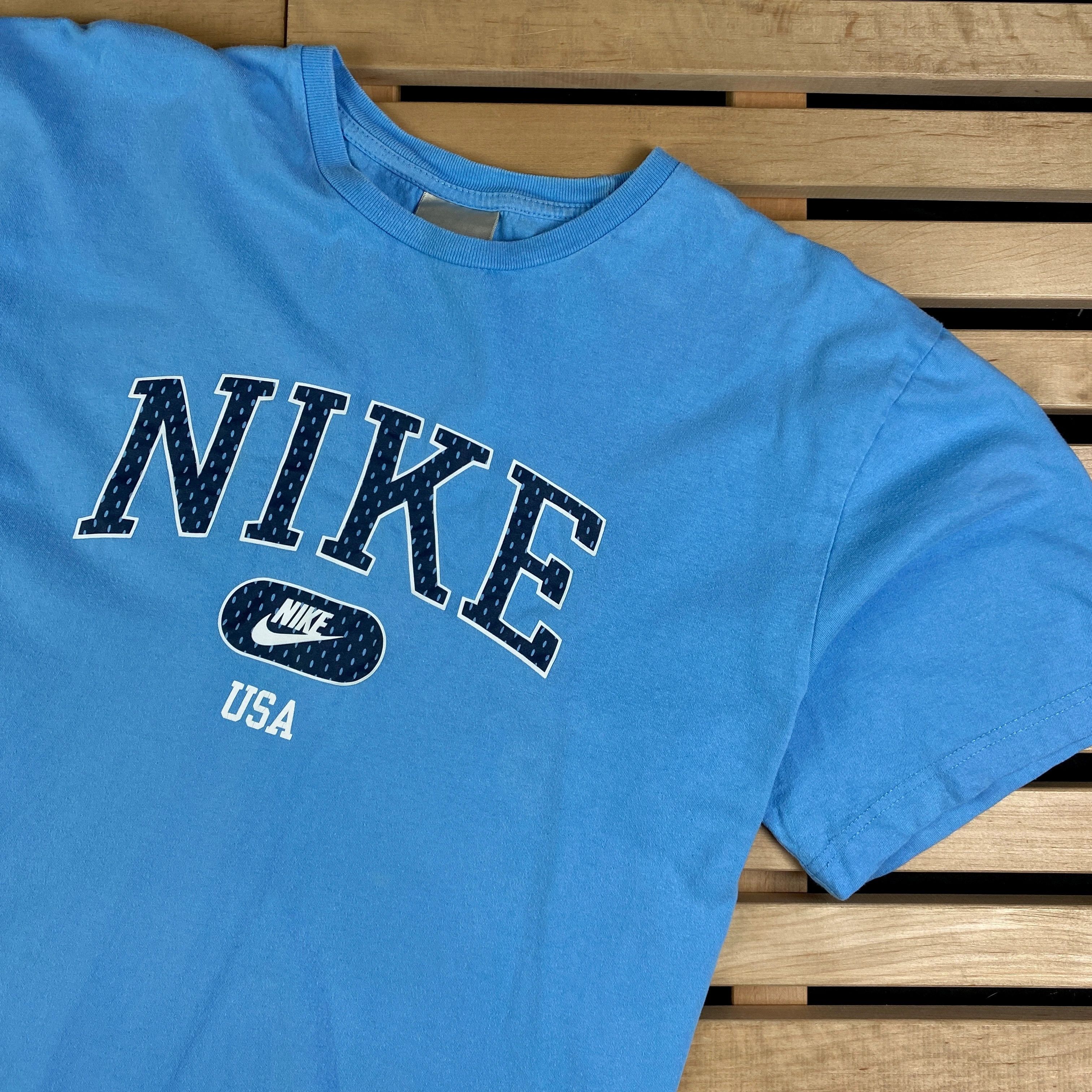 Nike Mens Vintage T Shirt Nike Big Logo Size XL Size US XL / EU 56 / 4 - 2 Thumbnail