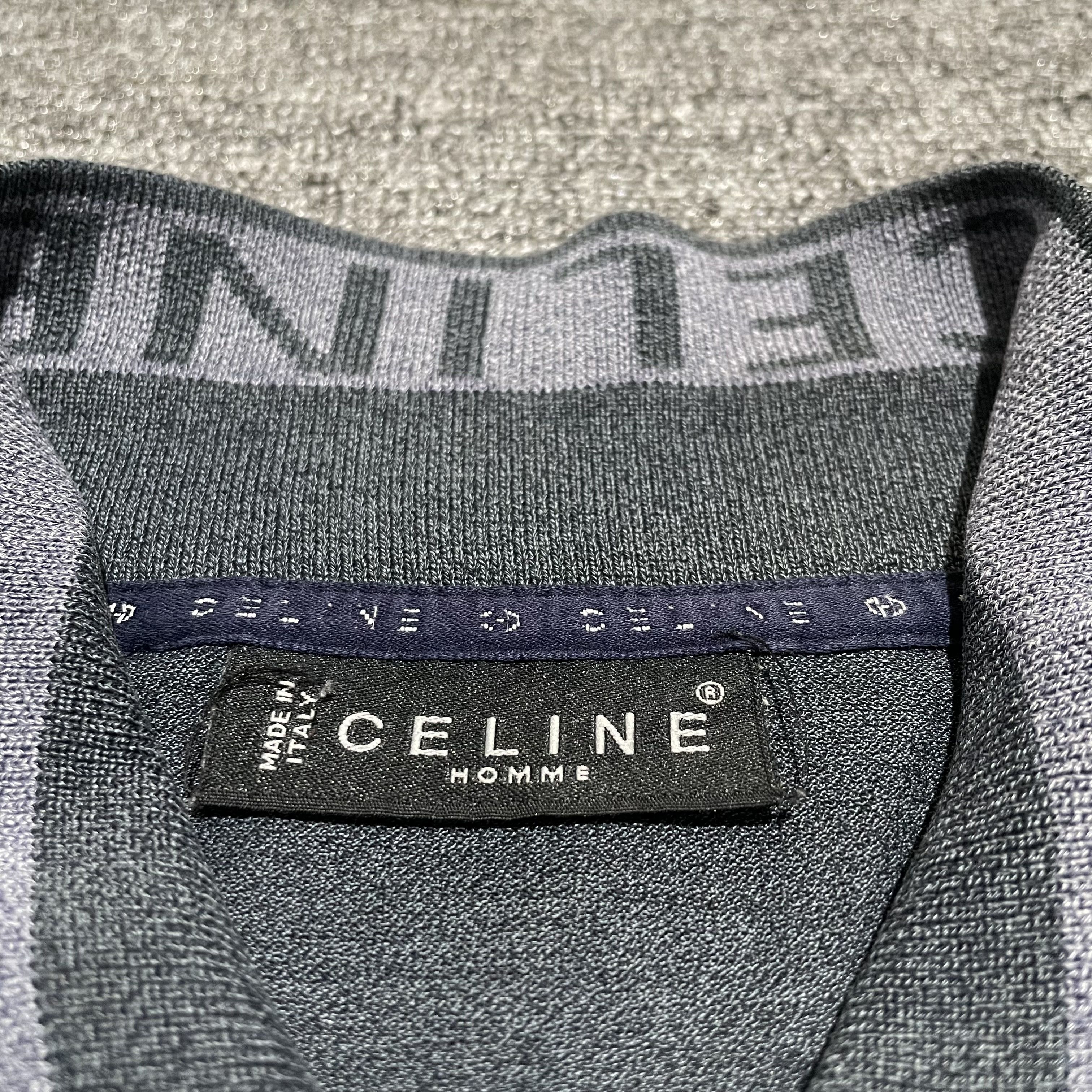 Celine Vintage Celine Ls Poloshirts Size US S / EU 44-46 / 1 - 3 Thumbnail