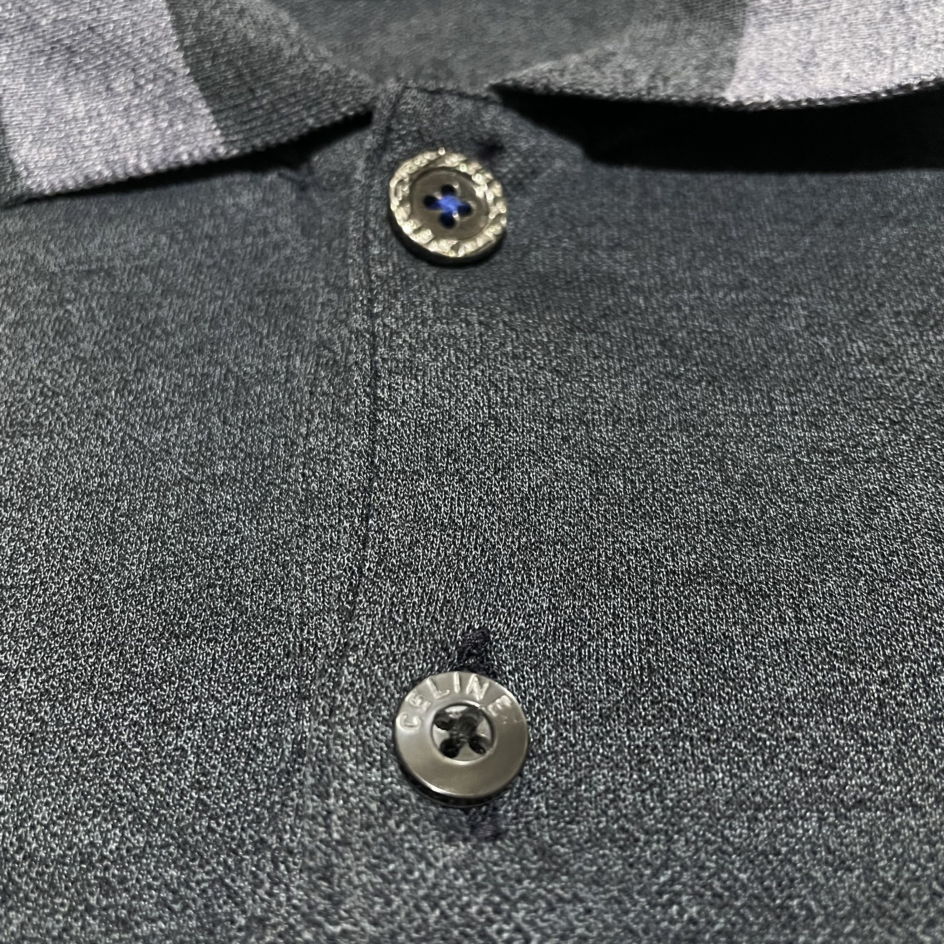 Celine Vintage Celine Ls Poloshirts Size US S / EU 44-46 / 1 - 5 Thumbnail