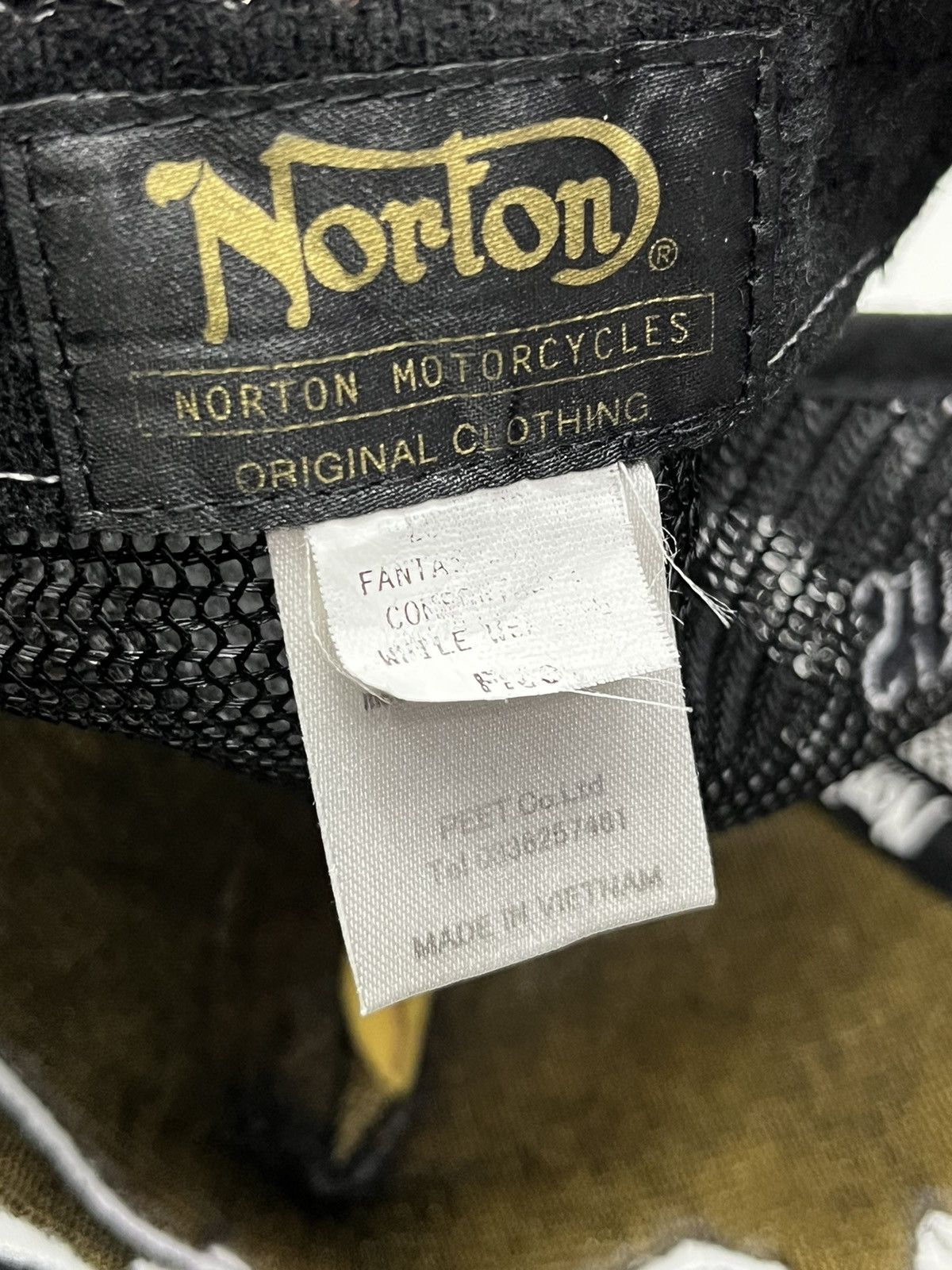 Norton 🔥Vintage 90’s NORTON MOTORCYCLES Good Oldies Trucker Hat Size ONE SIZE - 13 Thumbnail