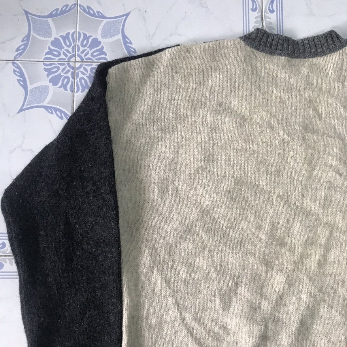 United Colors Of Benetton Pure Shetland New Wool Knitwear Jumper Made in Italy Size US L / EU 52-54 / 3 - 11 Thumbnail