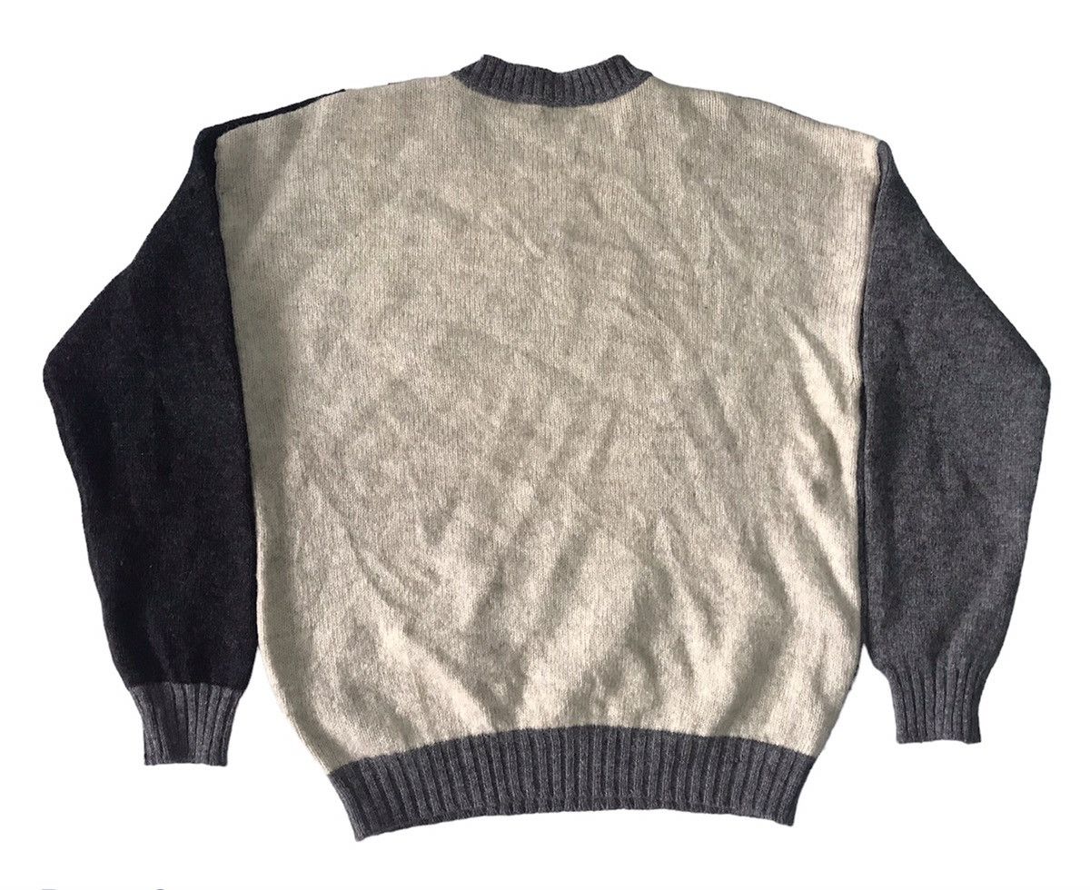 United Colors Of Benetton Pure Shetland New Wool Knitwear Jumper Made in Italy Size US L / EU 52-54 / 3 - 2 Thumbnail