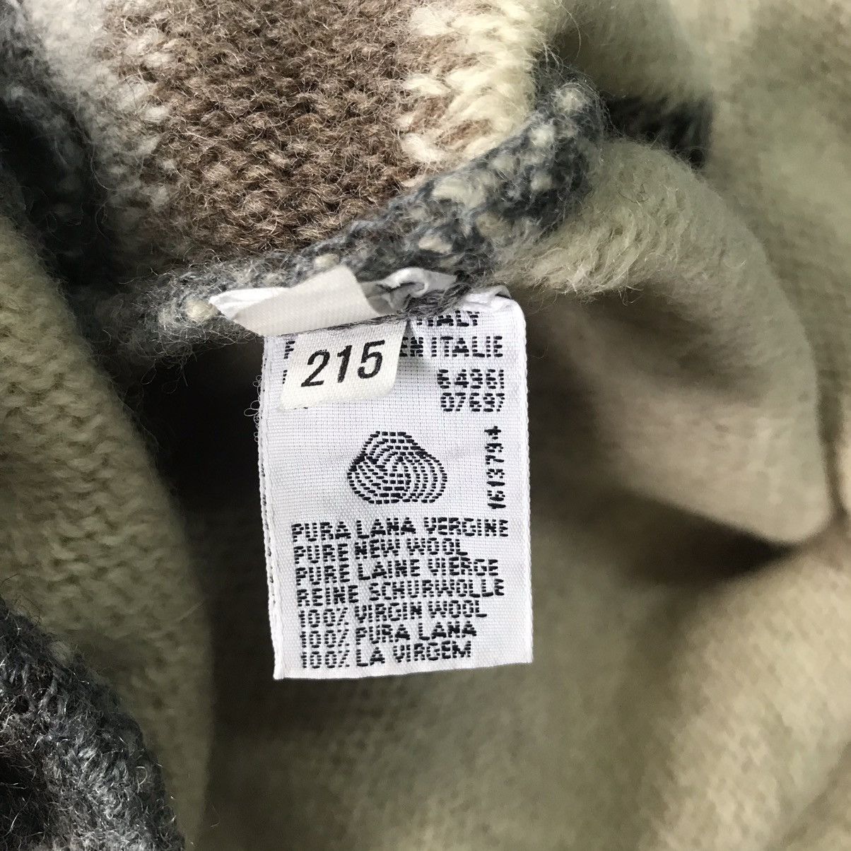 United Colors Of Benetton Pure Shetland New Wool Knitwear Jumper Made in Italy Size US L / EU 52-54 / 3 - 16 Thumbnail