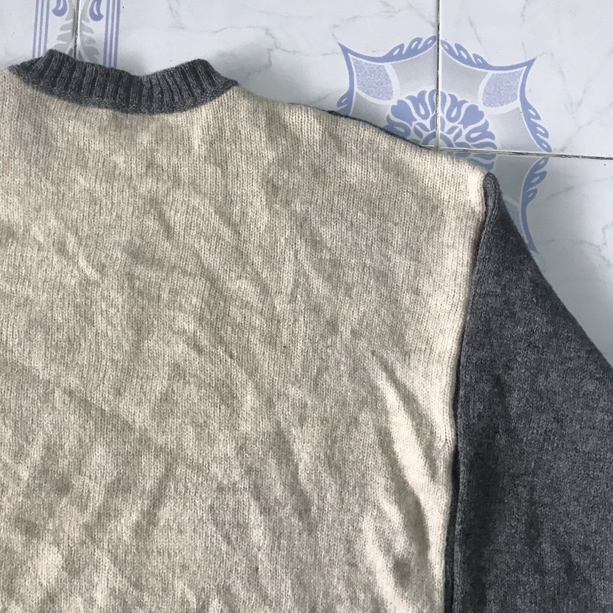 United Colors Of Benetton Pure Shetland New Wool Knitwear Jumper Made in Italy Size US L / EU 52-54 / 3 - 10 Thumbnail