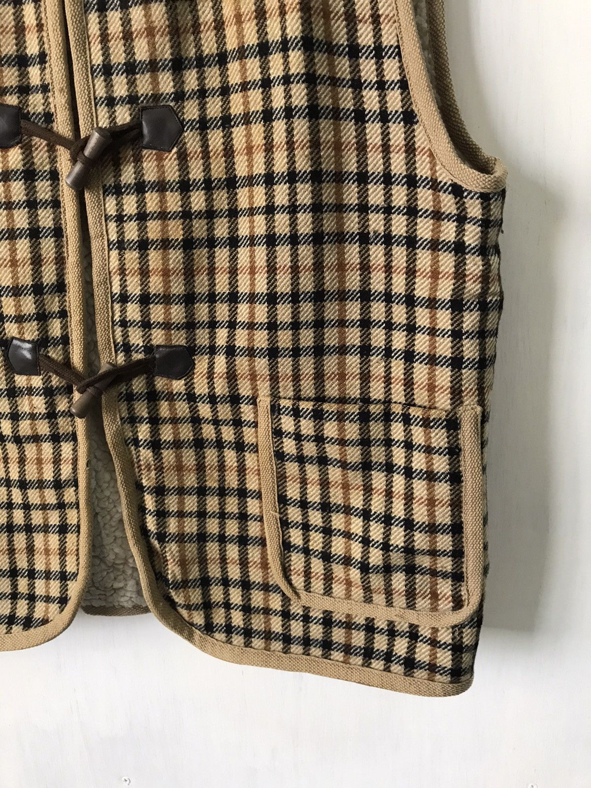 DAKS Daks England Vest Fleece Sherpa Size US L / EU 52-54 / 3 - 5 Thumbnail