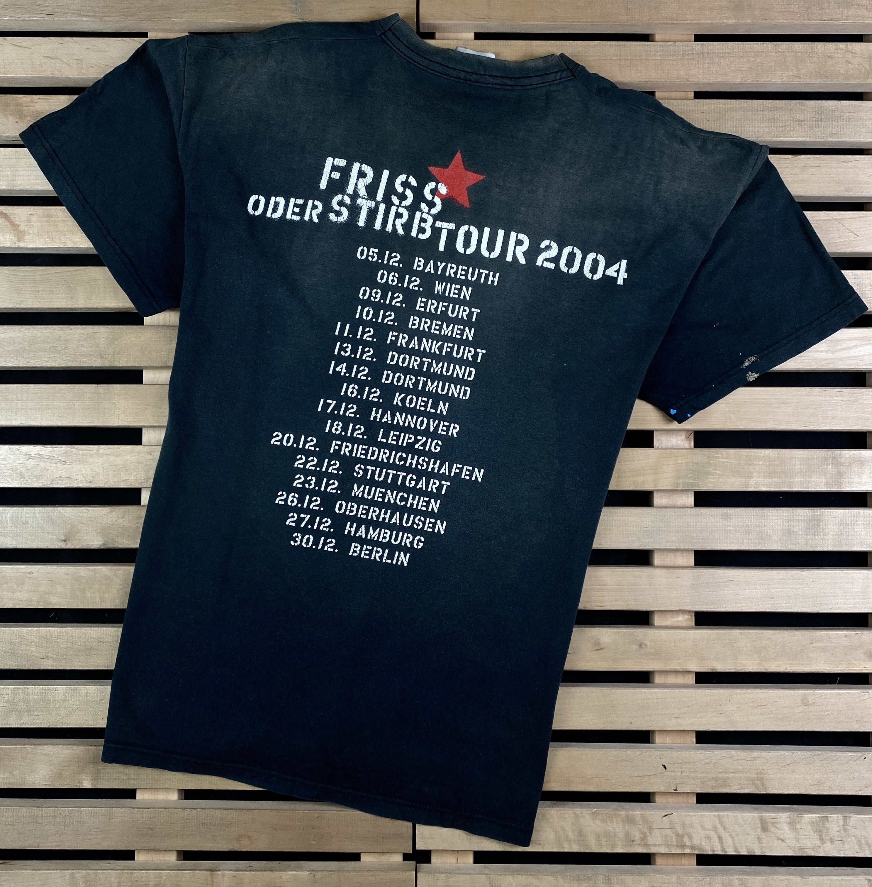 Band Tees × Vintage Mens Vintage T Shirt Die Toten Hosen Size XL Size US XL / EU 56 / 4 - 10 Thumbnail