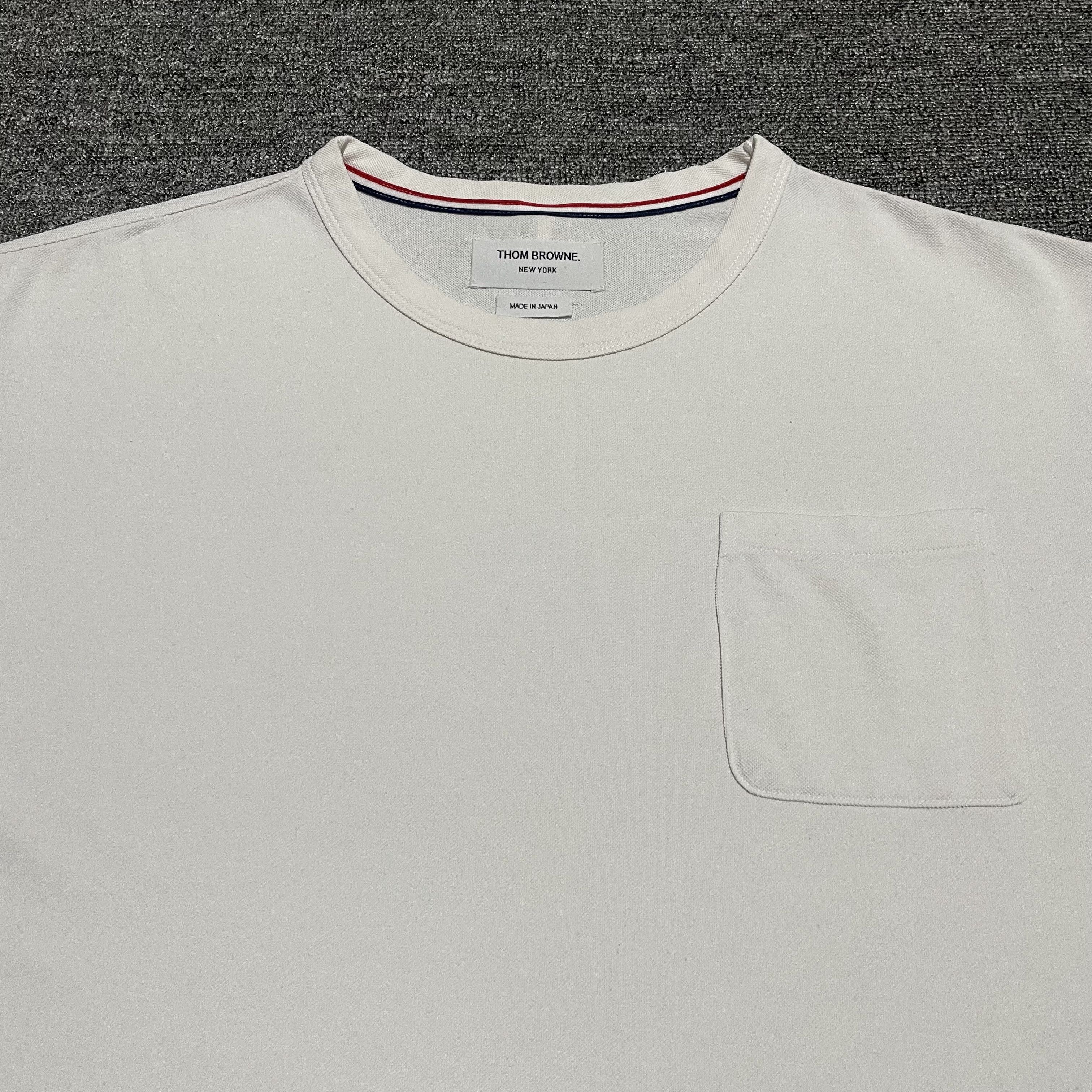 Thom Browne Thom Browne Pocket Tee Size US XL / EU 56 / 4 - 2 Thumbnail