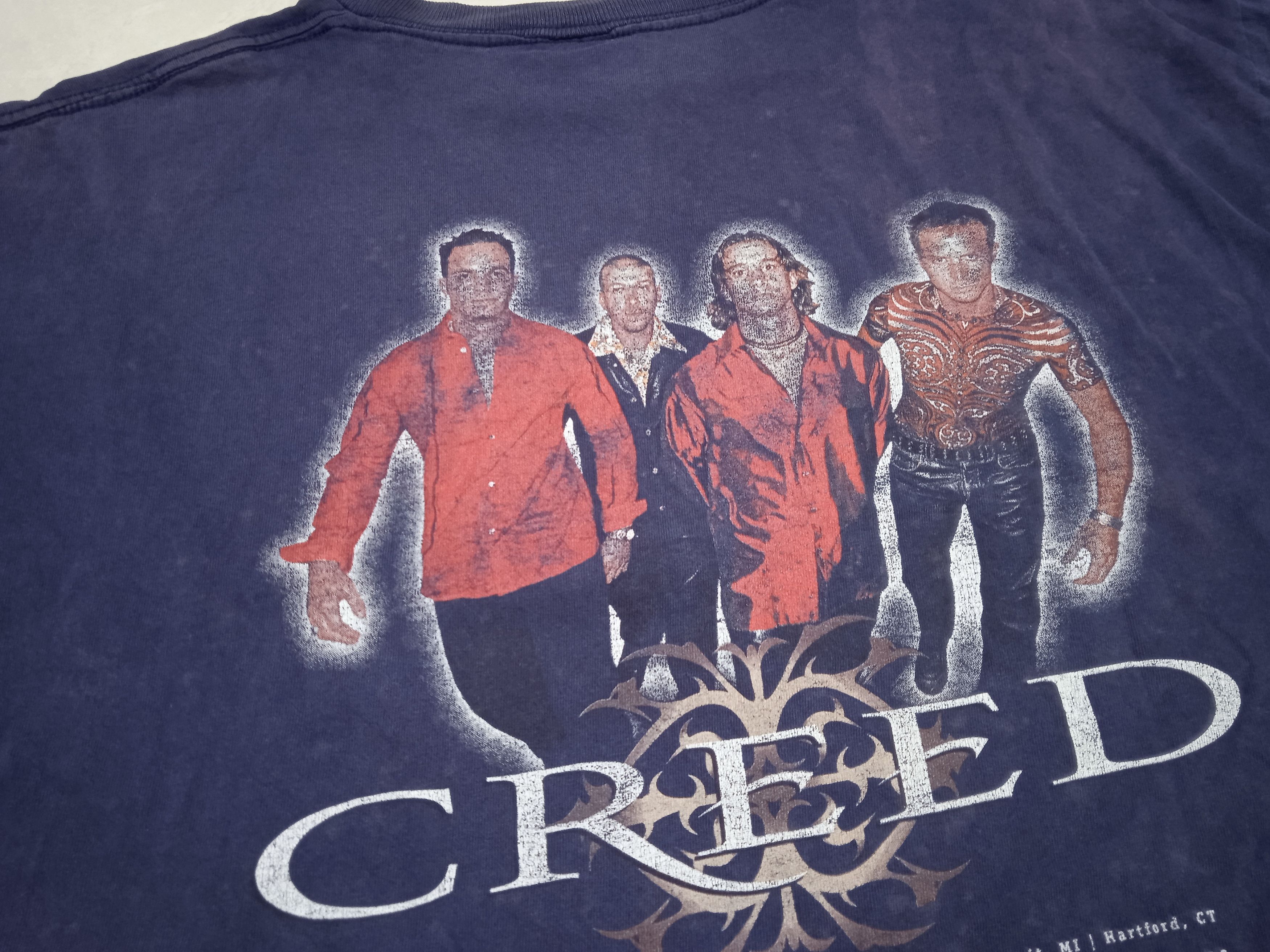 Other Vintage 90s 2000s Creed Human Clay Tour T-Shirt Size US XL / EU 56 / 4 - 6 Thumbnail
