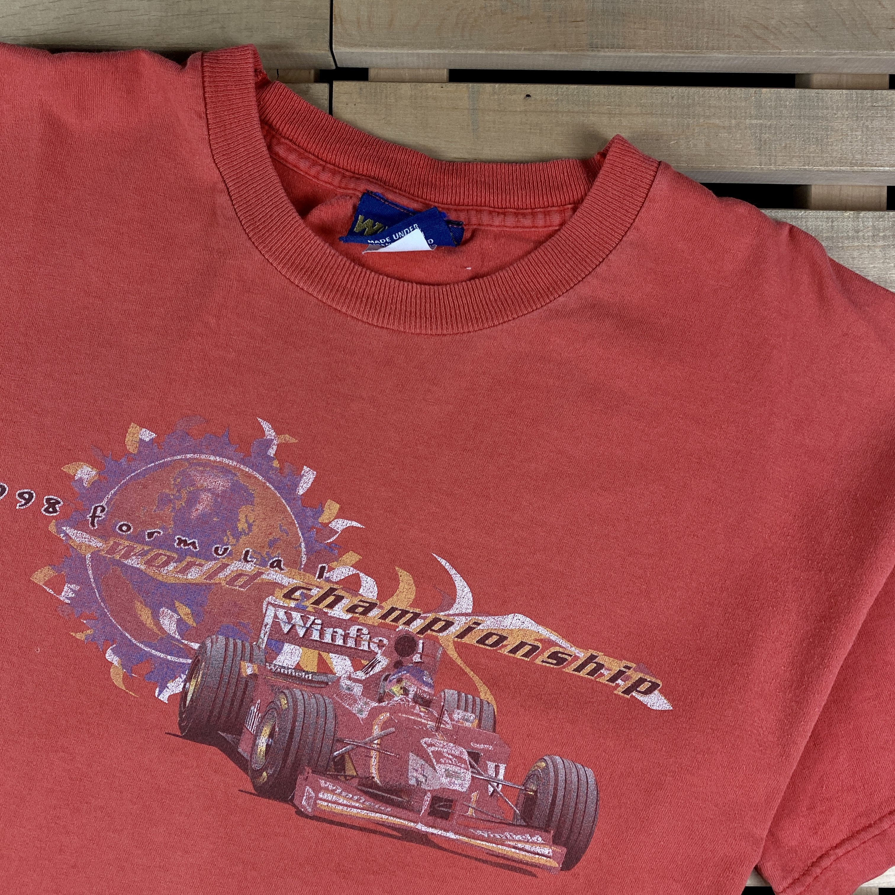 Formula 1 × Vintage Mens T-Shirt Formula 1 1998 Vintage Size XL Size US XL / EU 56 / 4 - 2 Thumbnail