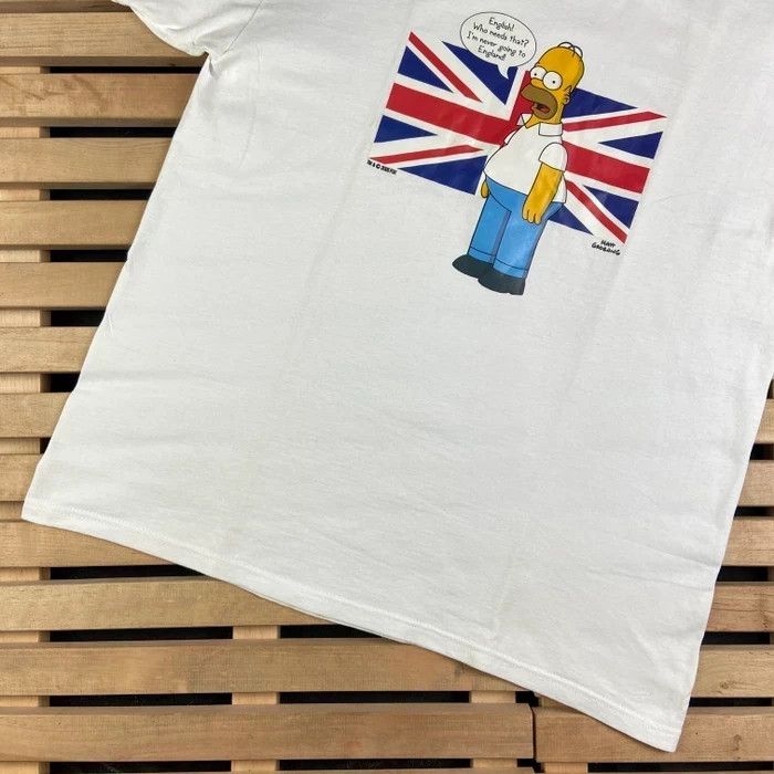 Band Tees Mens Vintage T Shirt Homer Simpsons 2005 Fox Size XL Size US XL / EU 56 / 4 - 3 Thumbnail
