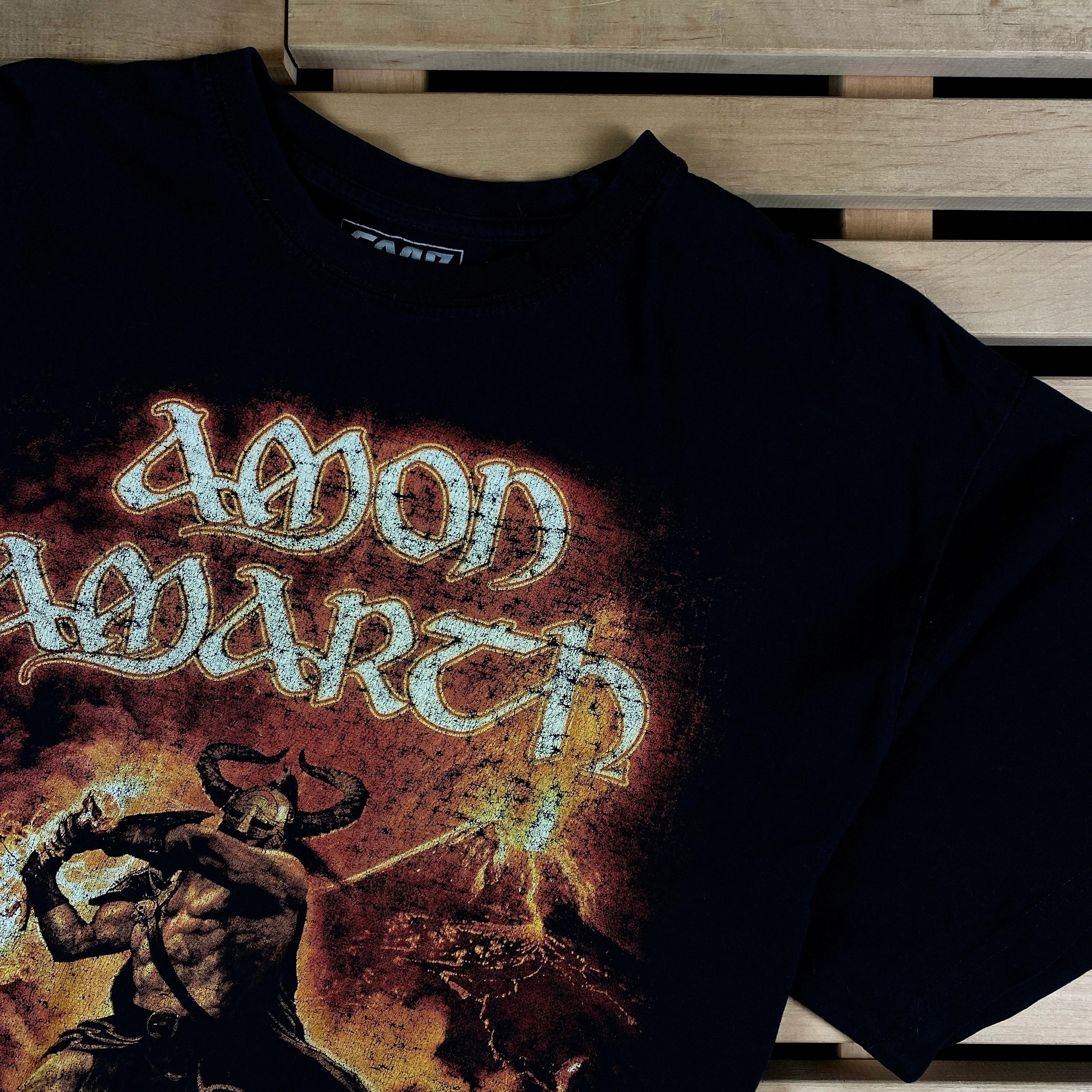 Band Tees × Vintage Mens Vintage T Shirt Amon Amarth Size XL Size US XL / EU 56 / 4 - 2 Thumbnail