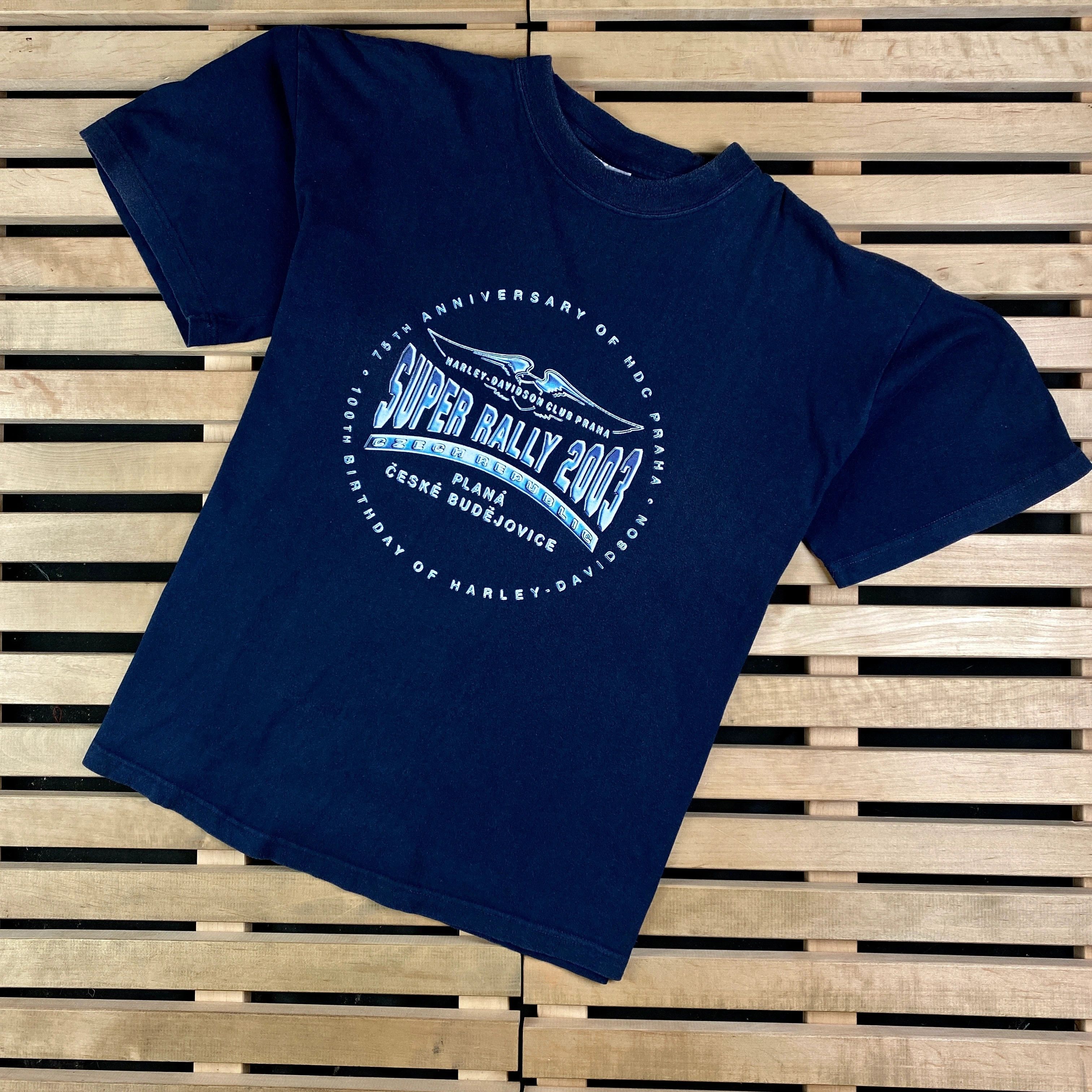 Band Tees × Harley Davidson × Vintage Vintage T Shirt Harley Davidson 2003 Super Rally Size XL Size US XL / EU 56 / 4 - 1 Thumbnail