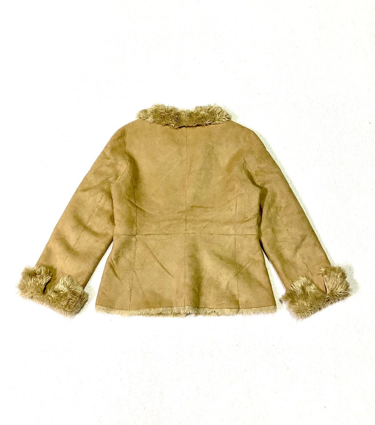 Japanese Brand Untitled Faux Fur Jacket Size XXS / US 00 / IT 34 - 2 Thumbnail