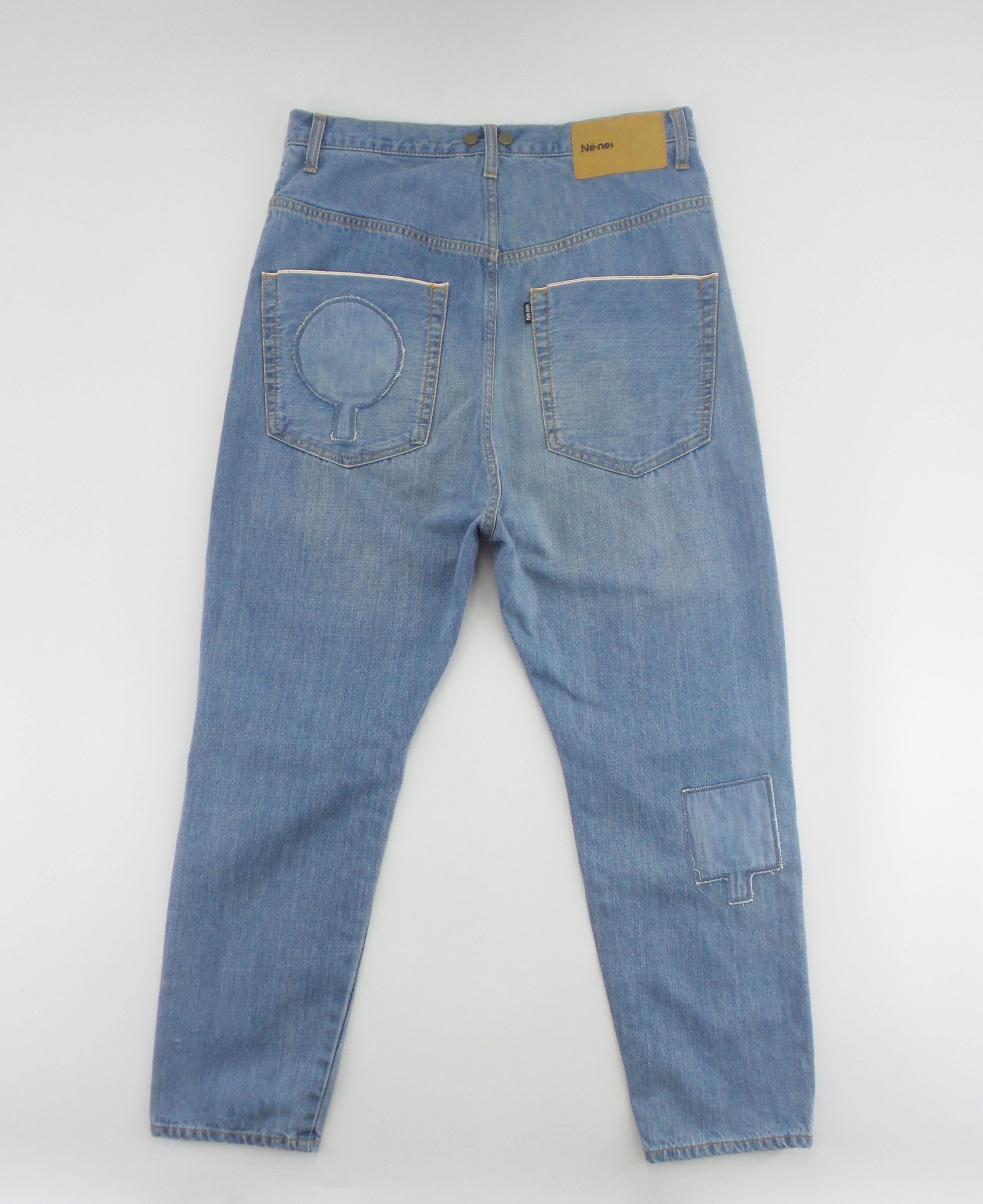 Issey Miyake Né-net × Issey Miyake Light Weight Selvedge Jeans W32xL25.5 Size US 32 / EU 48 - 6 Thumbnail