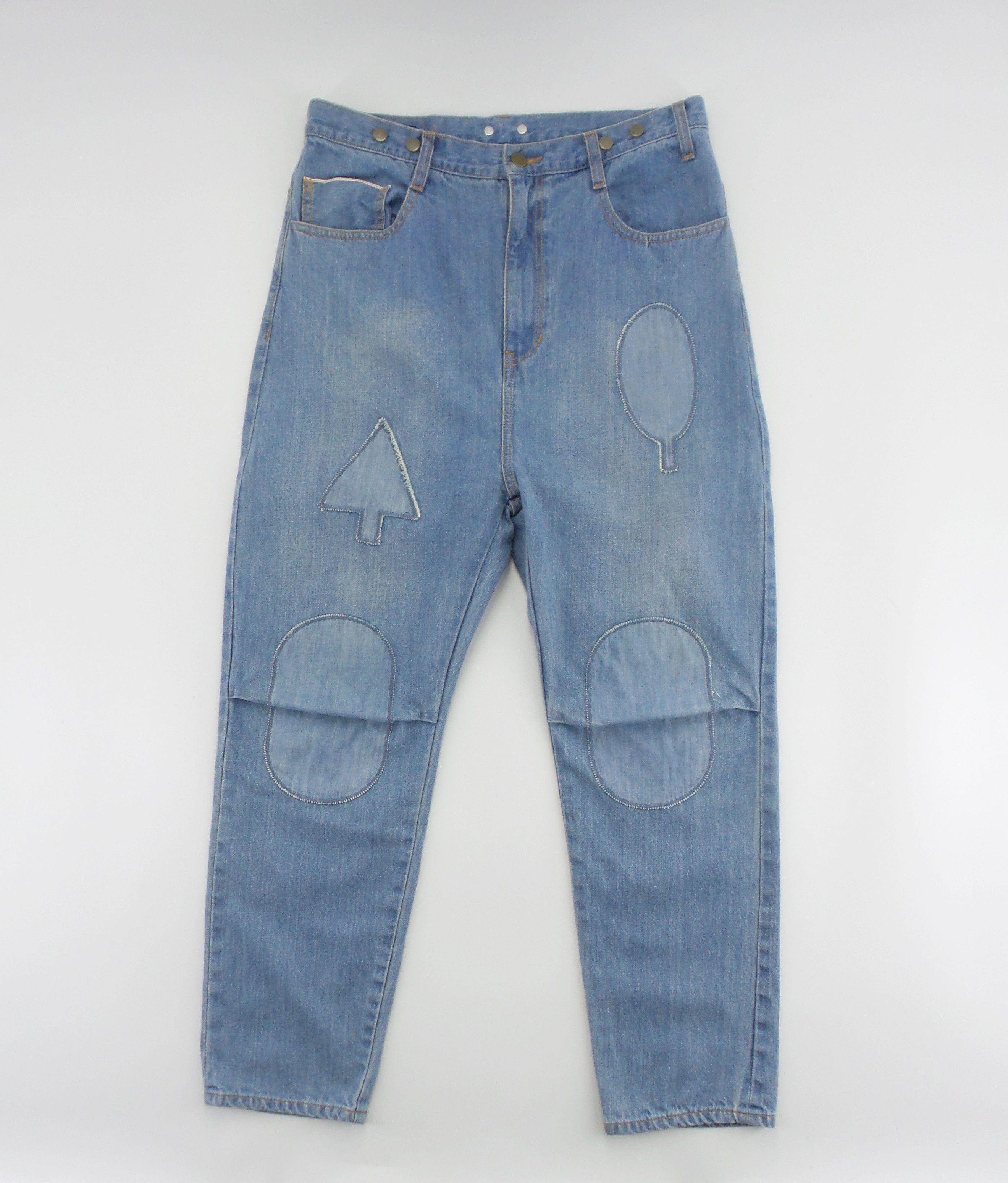Issey Miyake Né-net × Issey Miyake Light Weight Selvedge Jeans W32xL25.5 Size US 32 / EU 48 - 1 Thumbnail