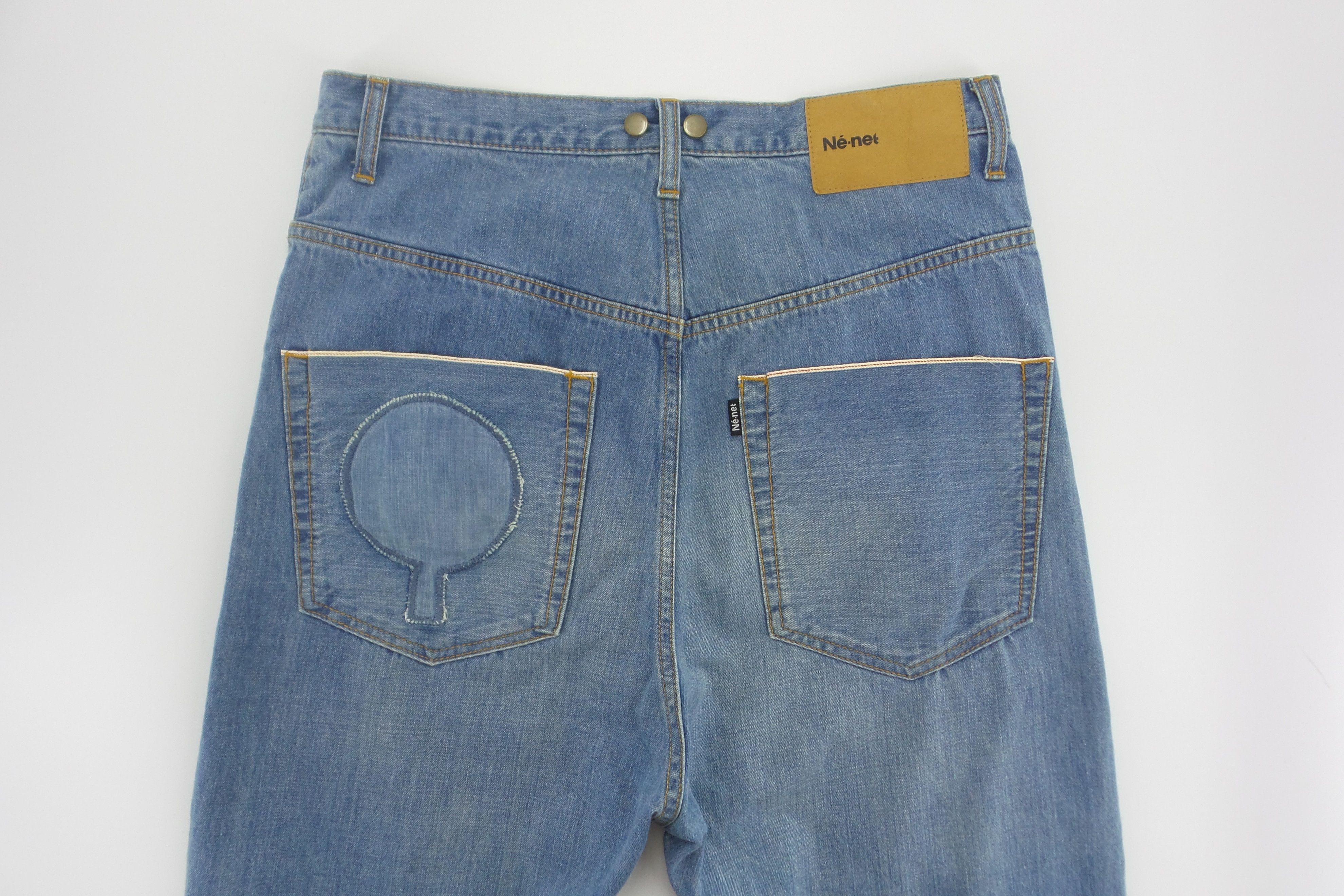 Issey Miyake Né-net × Issey Miyake Light Weight Selvedge Jeans W32xL25.5 Size US 32 / EU 48 - 7 Thumbnail
