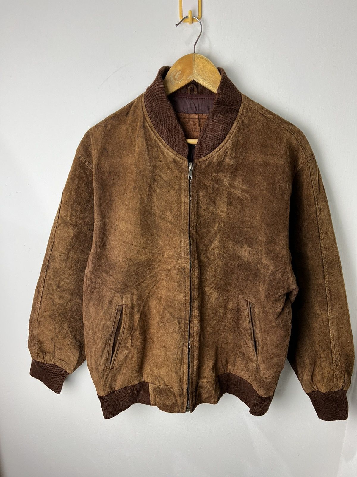 Japanese Brand Strath Conar italian Mode leather Vintage design Size US L / EU 52-54 / 3 - 2 Thumbnail