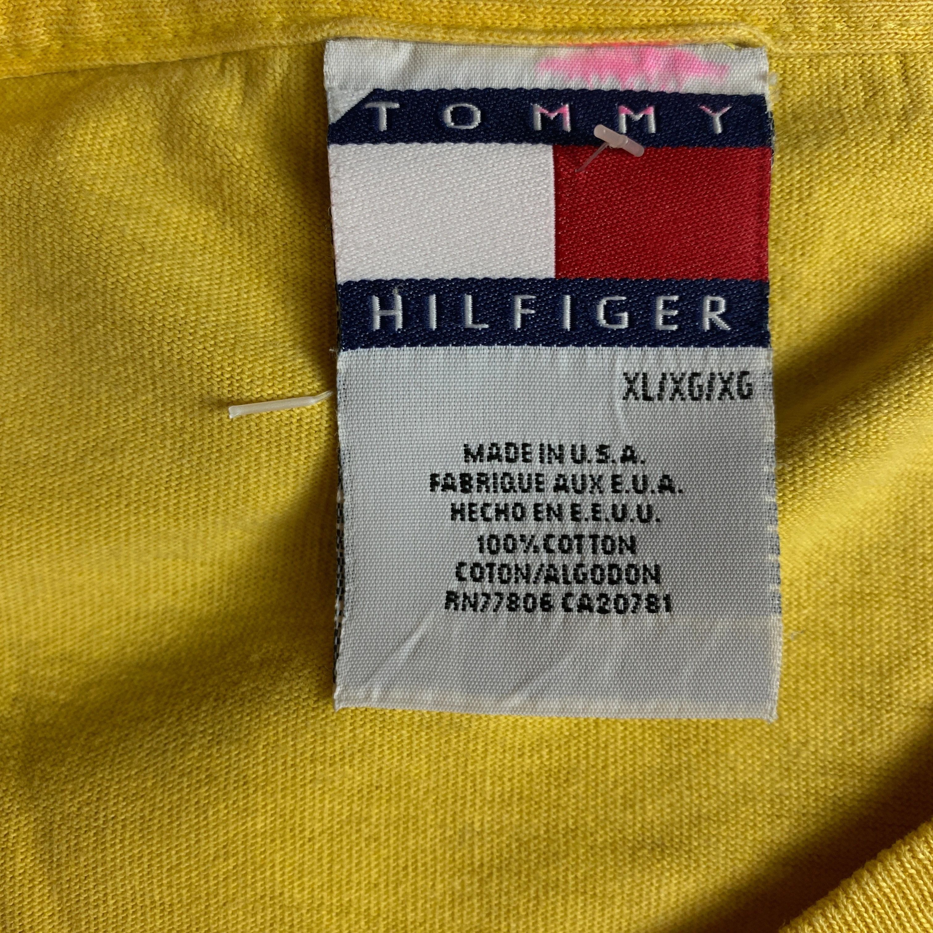 Tommy Hilfiger Vintage T Shirt Tommy Hilfiger Vintage Size XL Big Print Size US XL / EU 56 / 4 - 4 Thumbnail