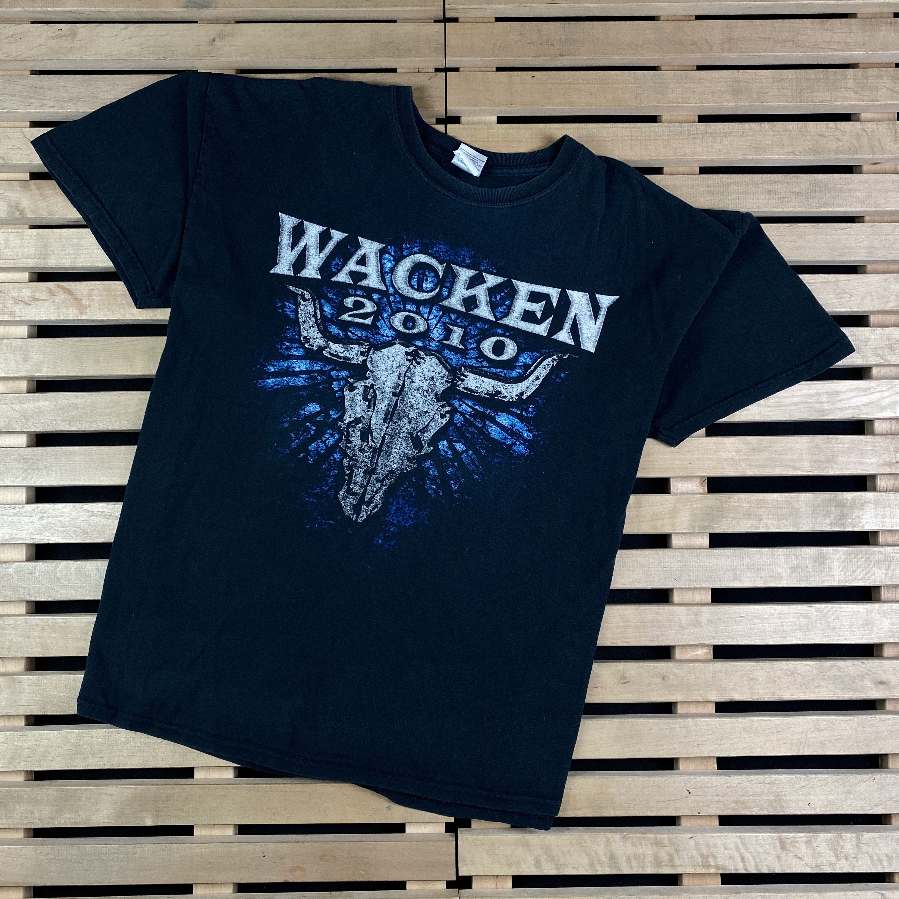 Band Tees Mens Vintage T Shirt Wacken 2010 Size XL Size US XL / EU 56 / 4 - 1 Thumbnail