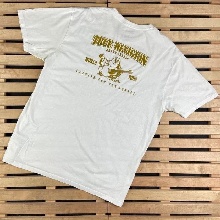 True Religion Mens T Shirt True Religion Back Big Logo Size XL Size US XL / EU 56 / 4 - 7 Thumbnail