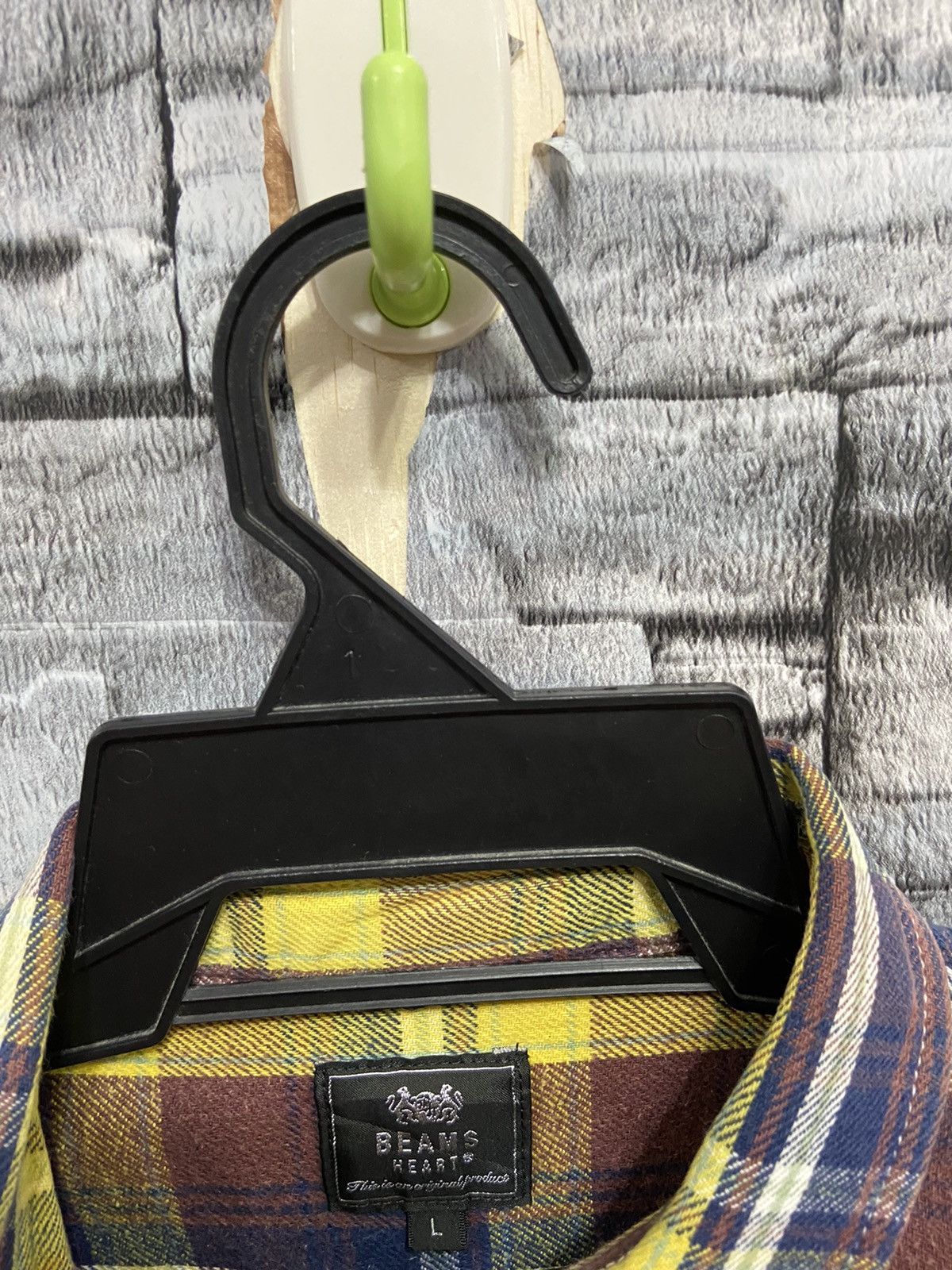 Beams Japan Vintage Beams Flannel double pocket size L Size US L / EU 52-54 / 3 - 3 Thumbnail