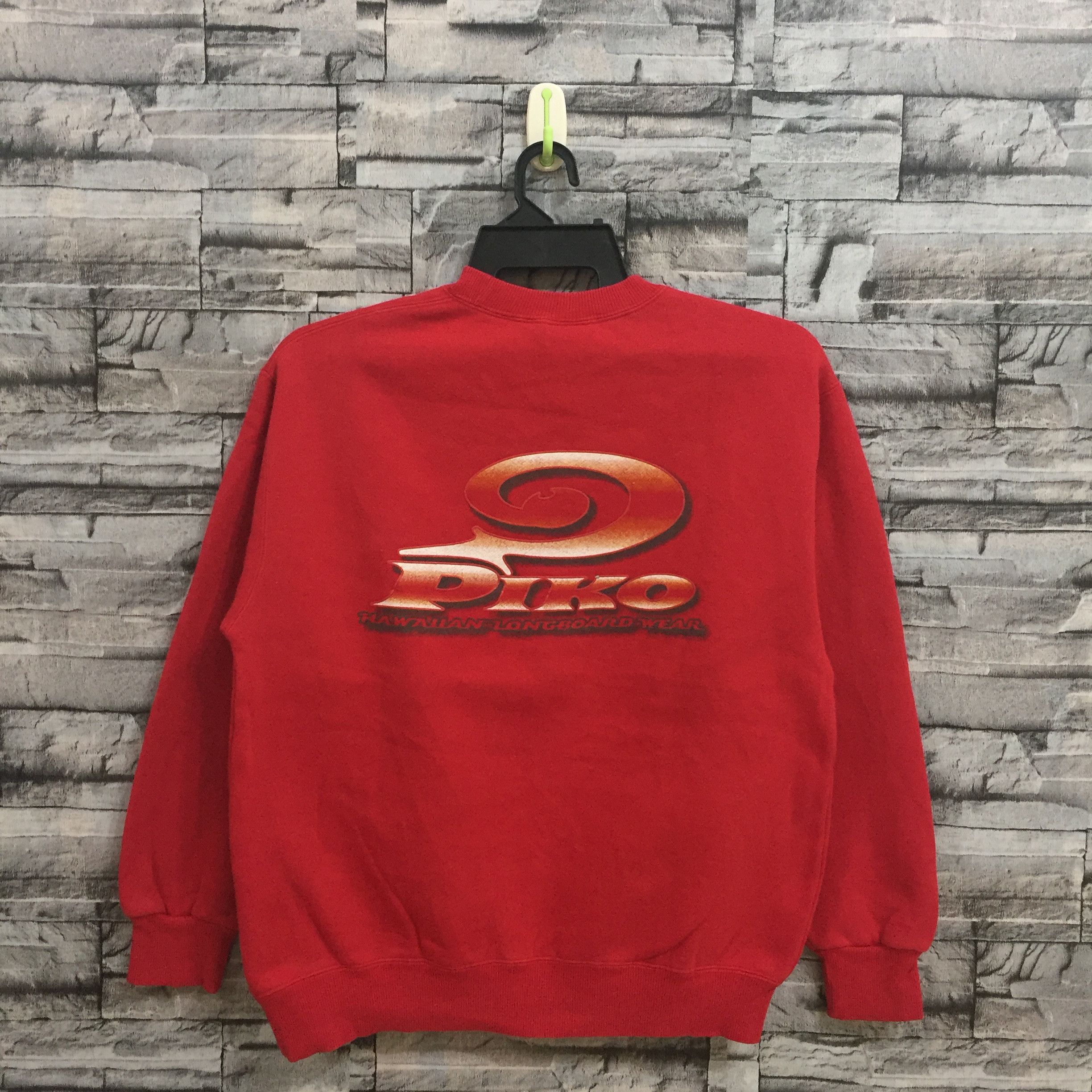 Japanese Brand Vintage PIKO sweatshirt surfing hawaii big logo Size US M / EU 48-50 / 2 - 1 Thumbnail