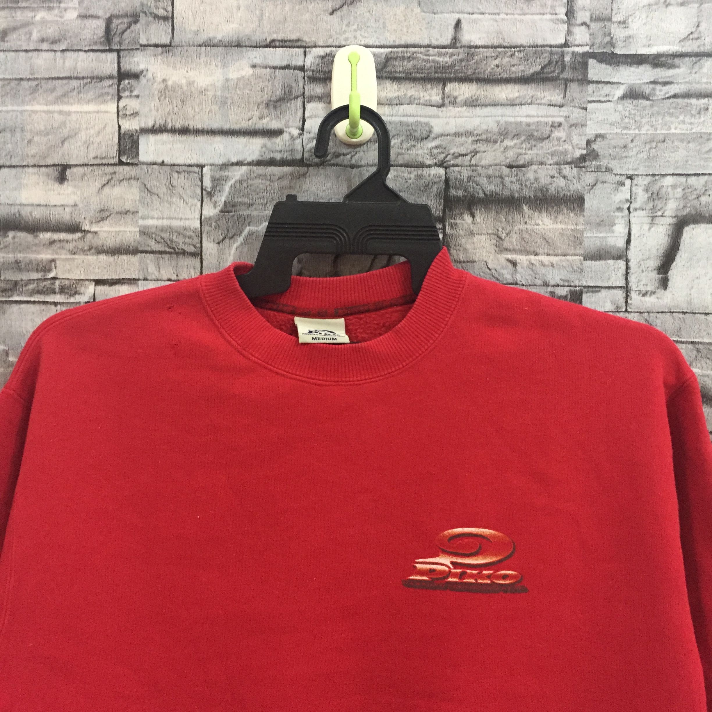 Japanese Brand Vintage PIKO sweatshirt surfing hawaii big logo Size US M / EU 48-50 / 2 - 3 Thumbnail