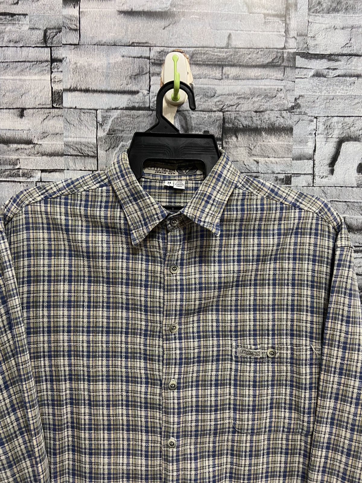 Guess Vintage Guess Jeans Usa Flannel single pocket Size US L / EU 52-54 / 3 - 2 Thumbnail
