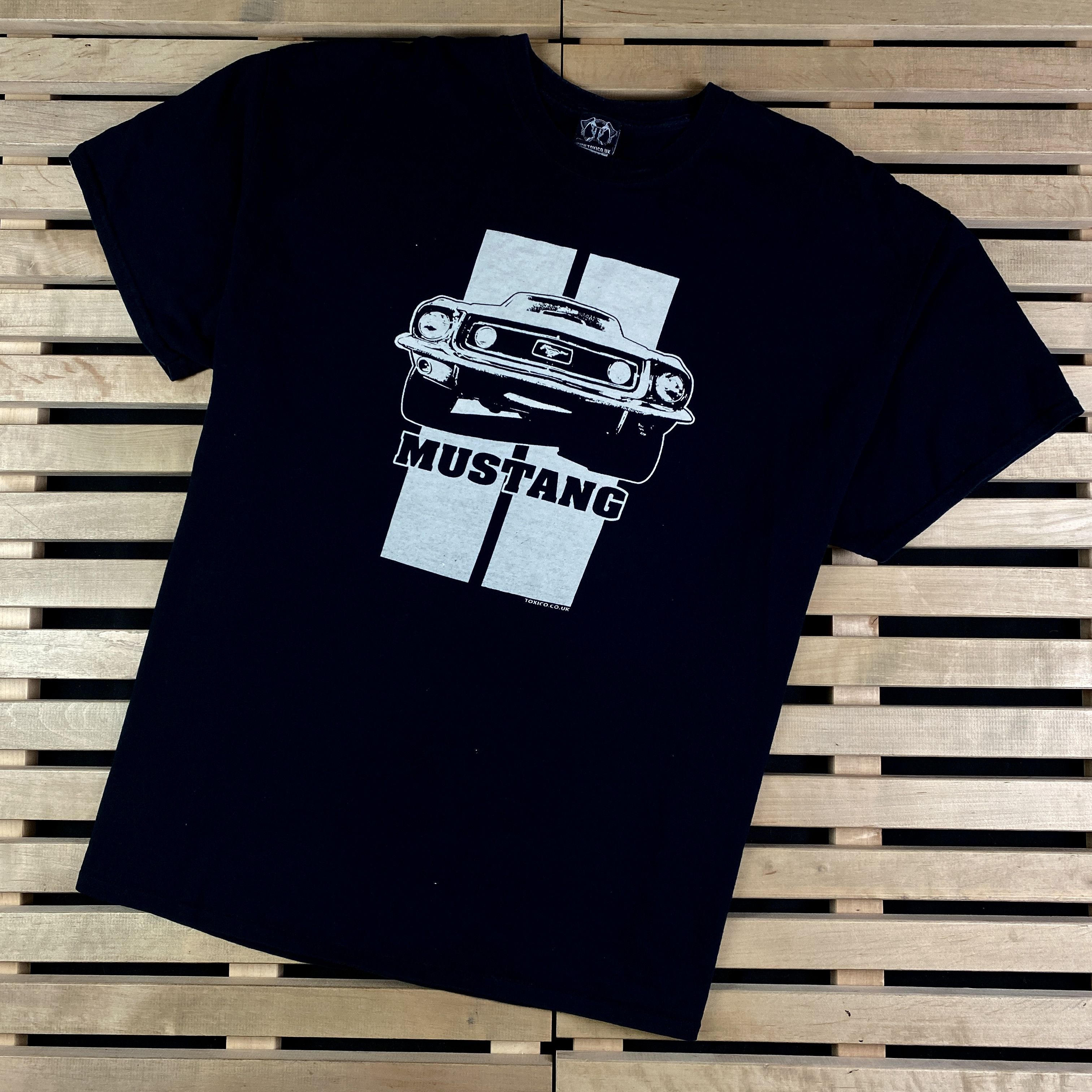 Ford × Mustang × Vintage Mens Vintage T Shirt Mustang Size XXL 2XL Size US XXL / EU 58 / 5 - 1 Thumbnail