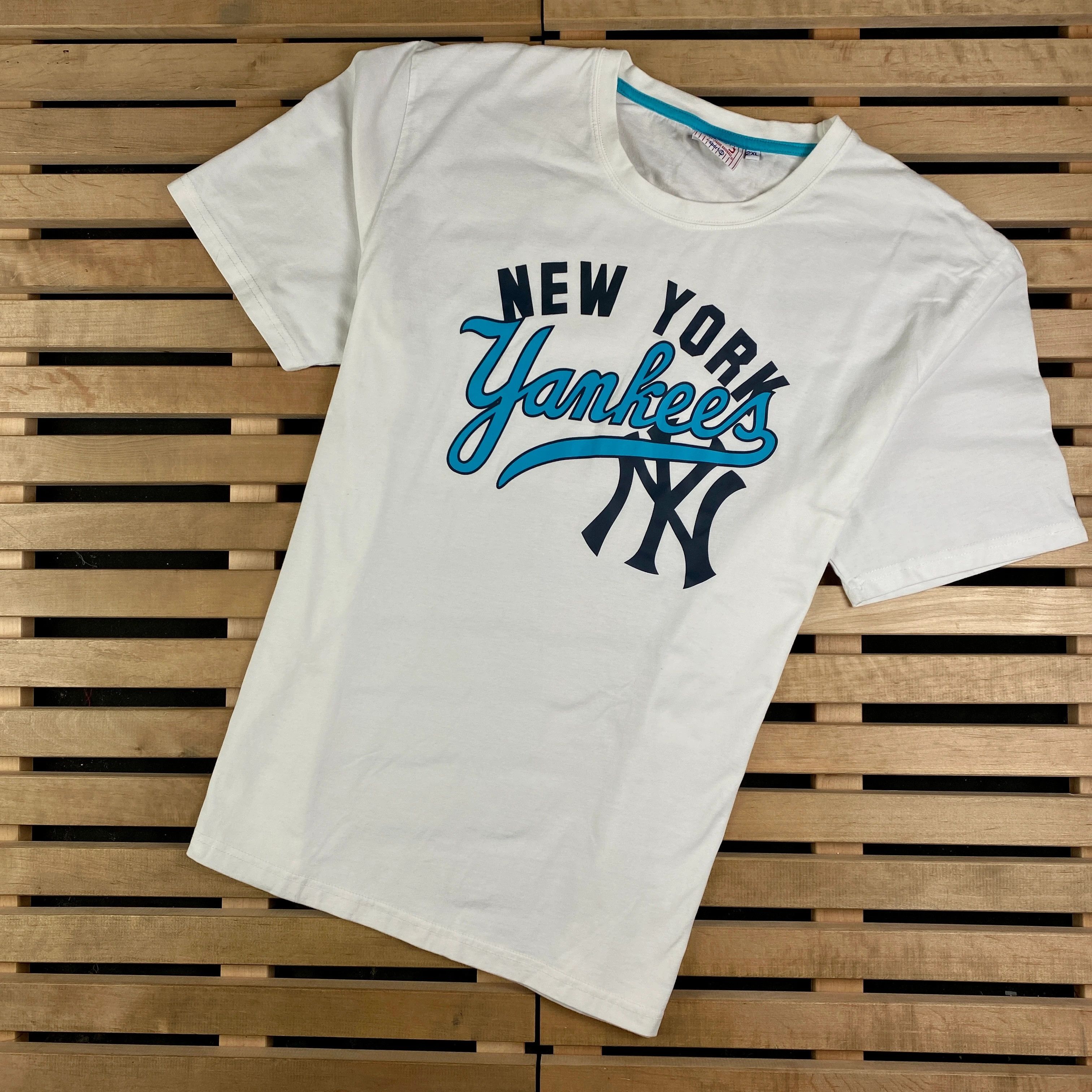 New York Yankees Mens Vintage T Shirt Yankees New York Size XXL 2XL Size US XXL / EU 58 / 5 - 1 Thumbnail