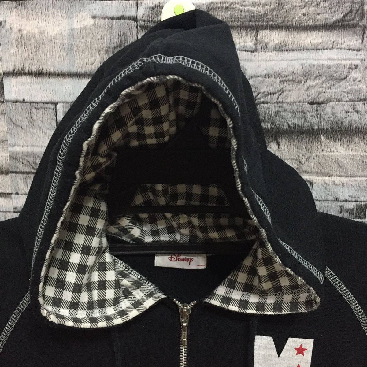Mickey Mouse Vintage Mickey Mouse hoodie big logo embroidered Size L / US 10 / IT 46 - 6 Thumbnail