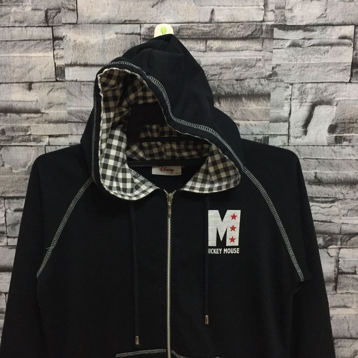 Mickey Mouse Vintage Mickey Mouse hoodie big logo embroidered Size L / US 10 / IT 46 - 5 Thumbnail