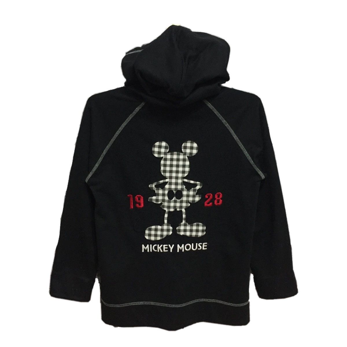 Mickey Mouse Vintage Mickey Mouse hoodie big logo embroidered Size L / US 10 / IT 46 - 1 Thumbnail