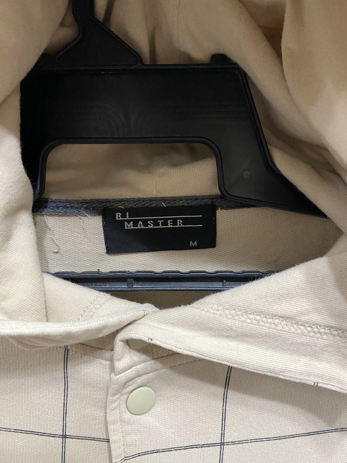 Japanese Brand RiMaster hoodie plaid design size M Size US M / EU 48-50 / 2 - 4 Thumbnail