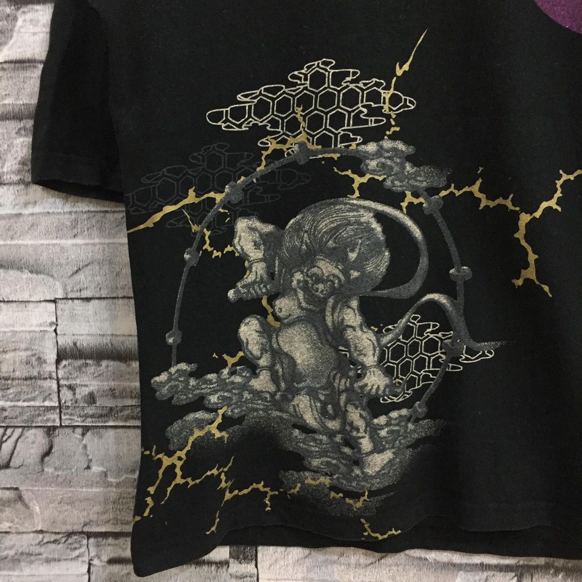Japanese Brand Yanluo Bullet Noise t shirt big design Size US M / EU 48-50 / 2 - 3 Thumbnail